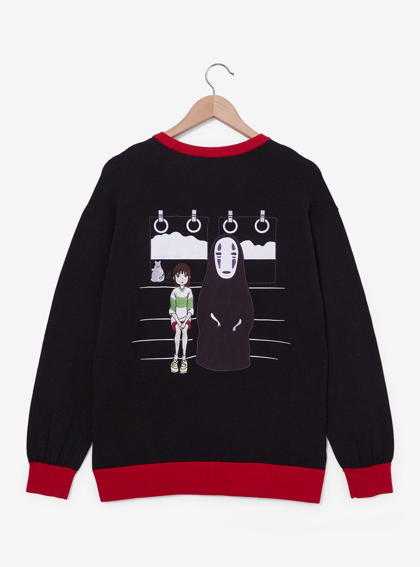 Her Universe Studio Ghibli Spirited Away Bathhouse Icons Women's Cardigan - BoxLunch Exclusive, BLACK, alternate