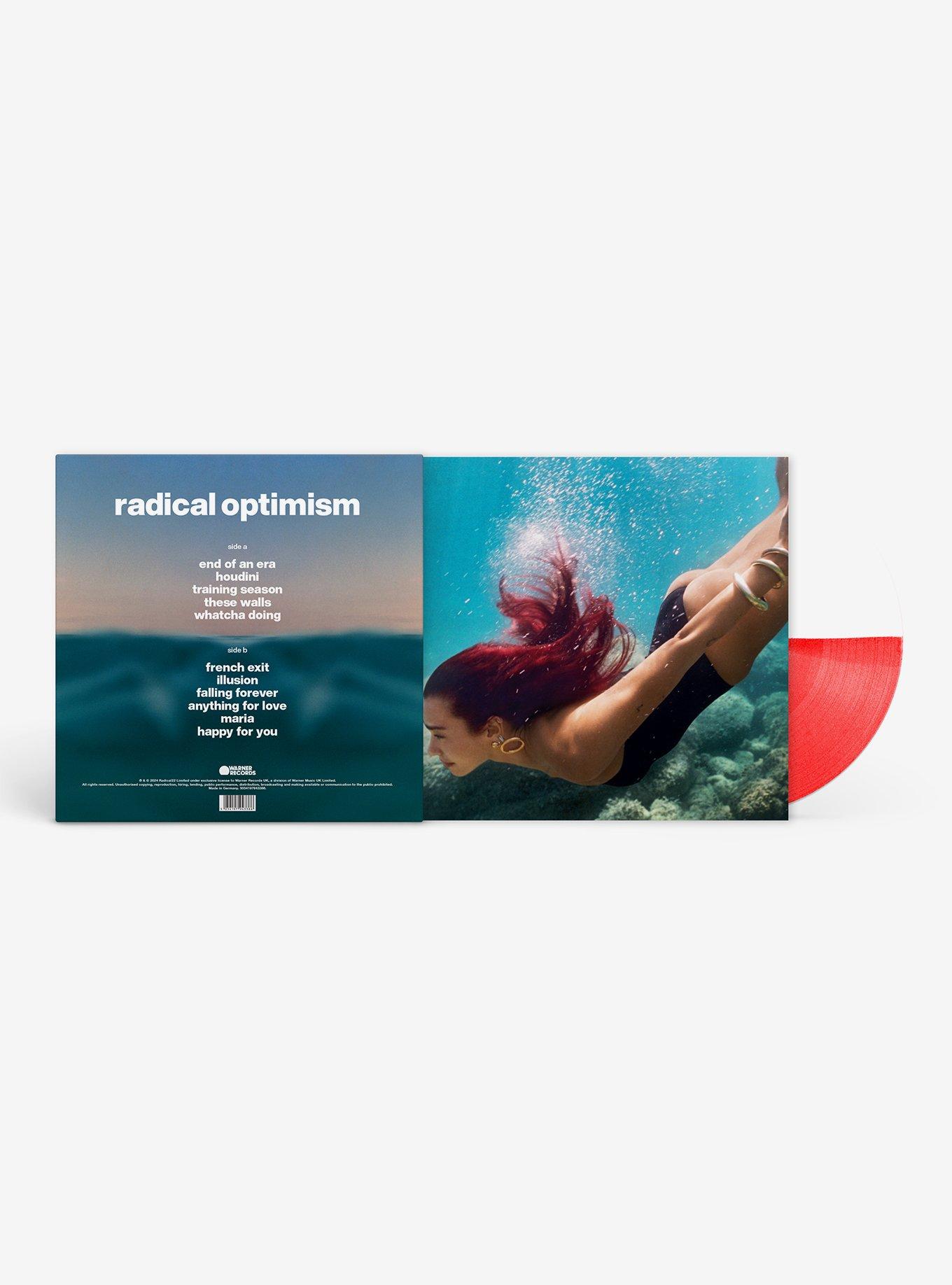 Dua Lipa Radical Optimism (White & Red) Vinyl LP Hot Topic Exclusive, , alternate