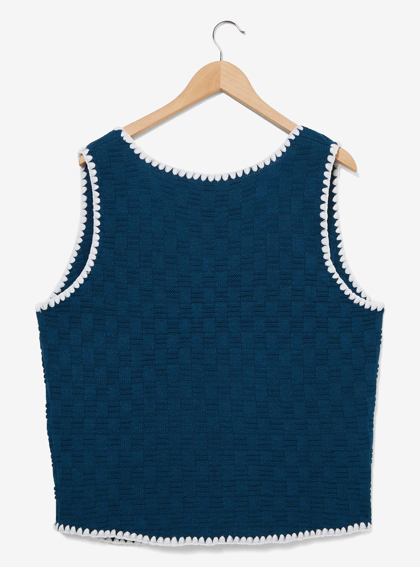 Studio Ghibli Spirited Away Soot Sprites Embroidered Plus Size Vest &mdash; BoxLunch Exclusive, , hi-res