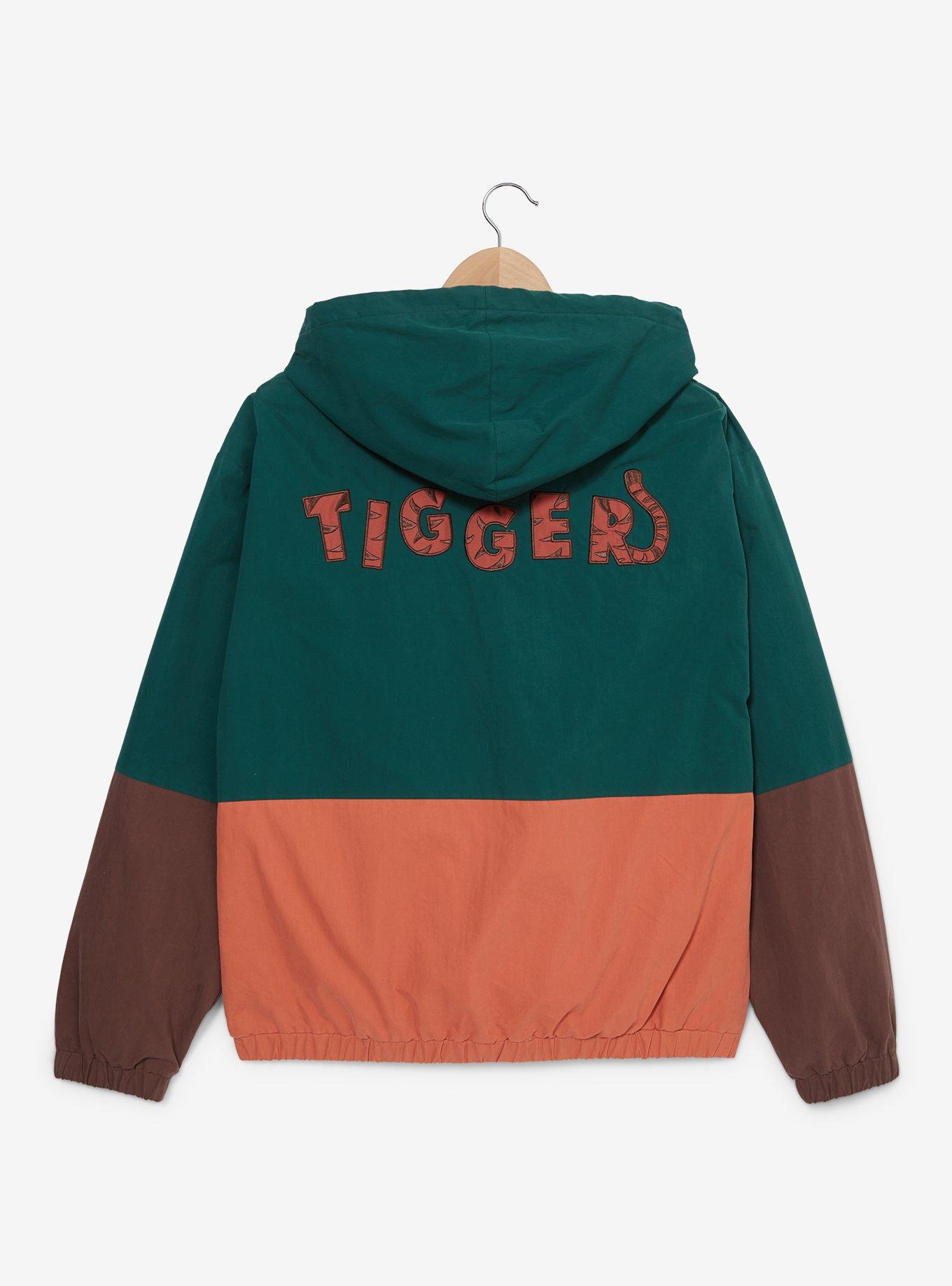 Disney Winnie the Pooh Tigger Color Block Women's Windbreaker — BoxLunch Exclusive, MULTI, alternate