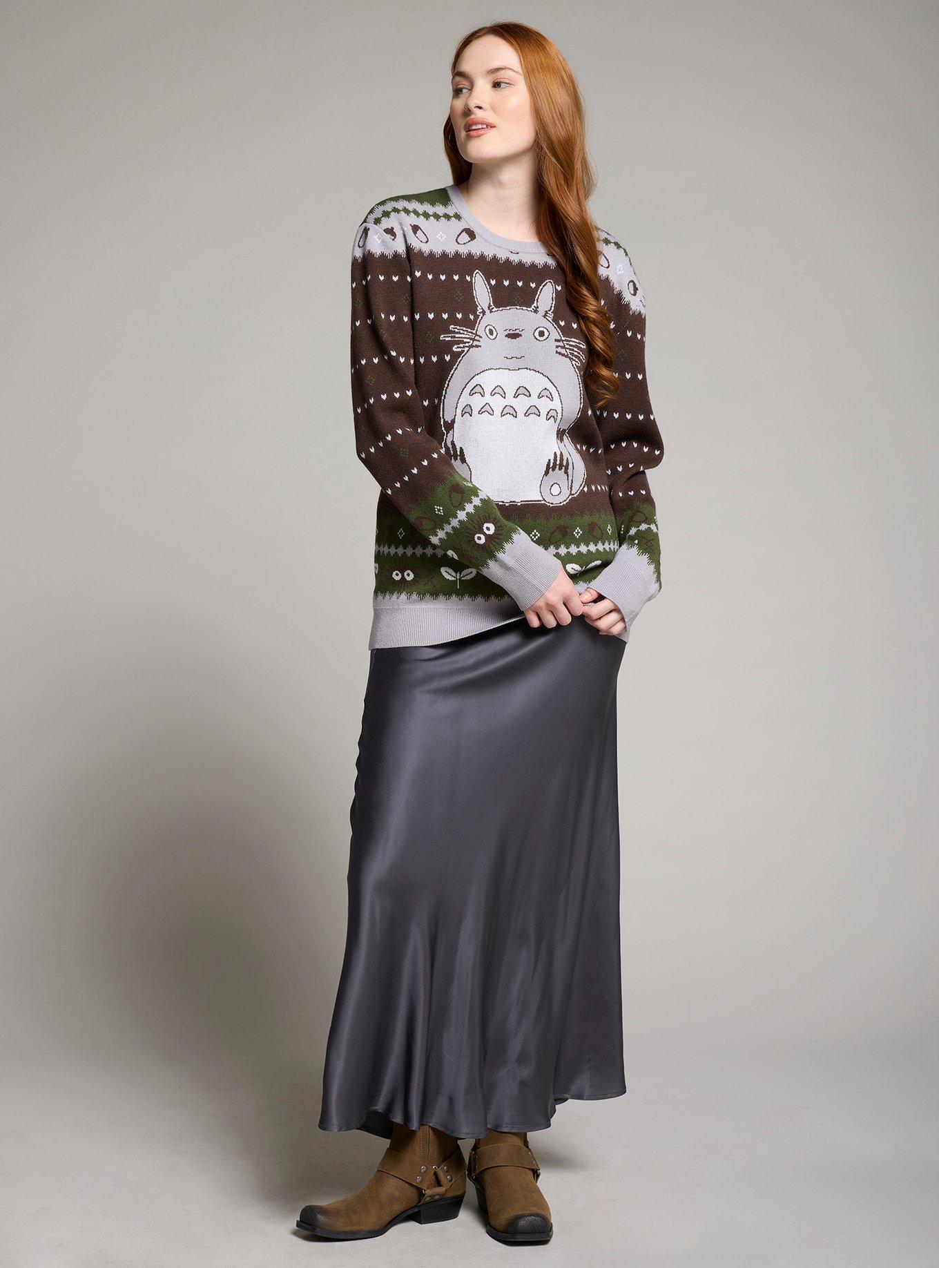 Our Universe Studio Ghibli My Neighbor Totoro Patterned Holiday Sweater - BoxLunch Exclusive