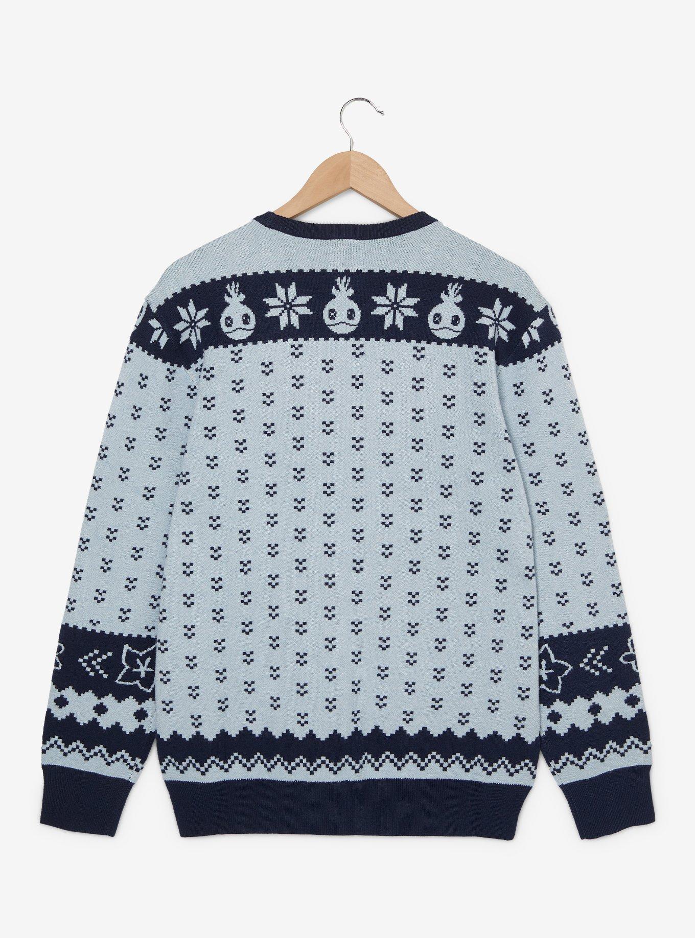 Disney Lilo & Stitch Angel Christmas Tree Holiday Light-Up Sweater - BoxLunch Exclusive
