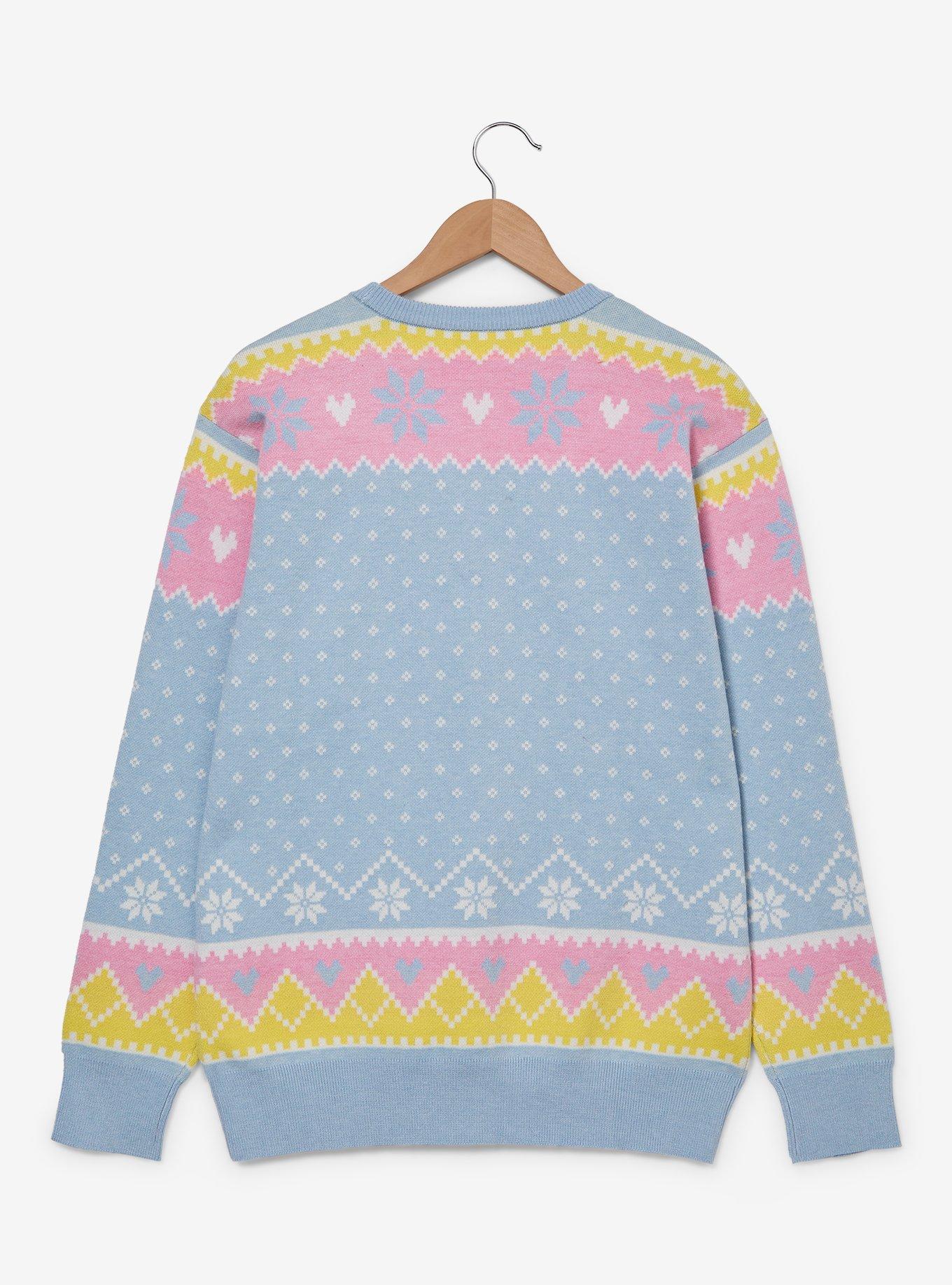 Disney The Aristocats Kittens Tree Holiday Sweater &mdash; BoxLunch Exclusive, LIGHT BLUE, alternate