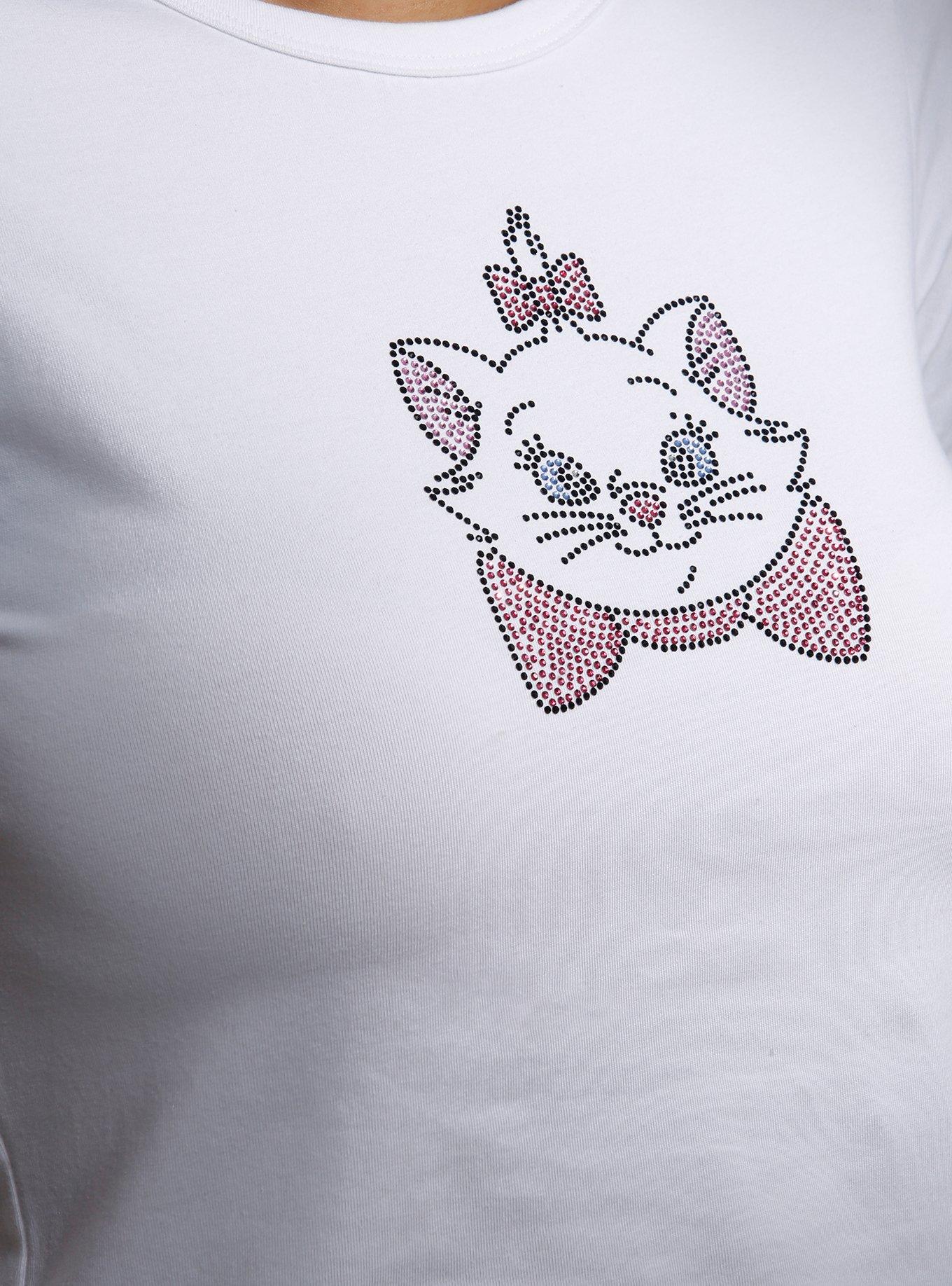 Disney The Aristocats Marie Rhinestone Girls Baby T-Shirt, MULTI, alternate