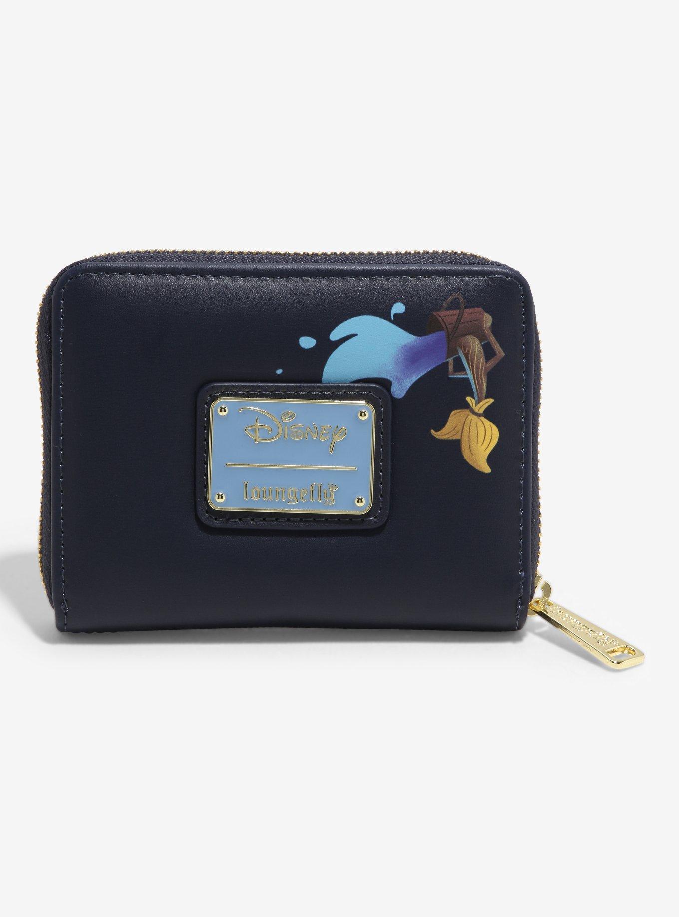 Loungefly Disney Fantasia Sorcerer's Apprentice Mickey Mouse Zip Wallet, , alternate