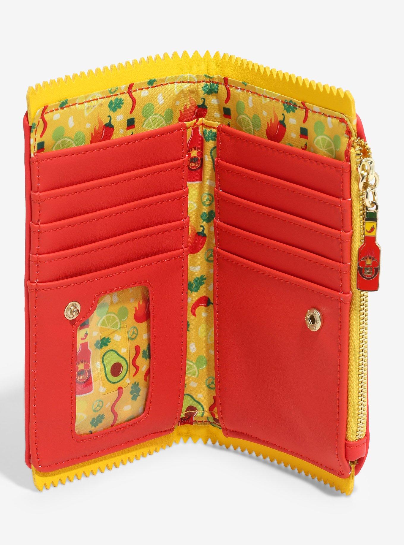Loungefly Disney Mickey Mouse Hot Sauce Figural Wallet, , alternate