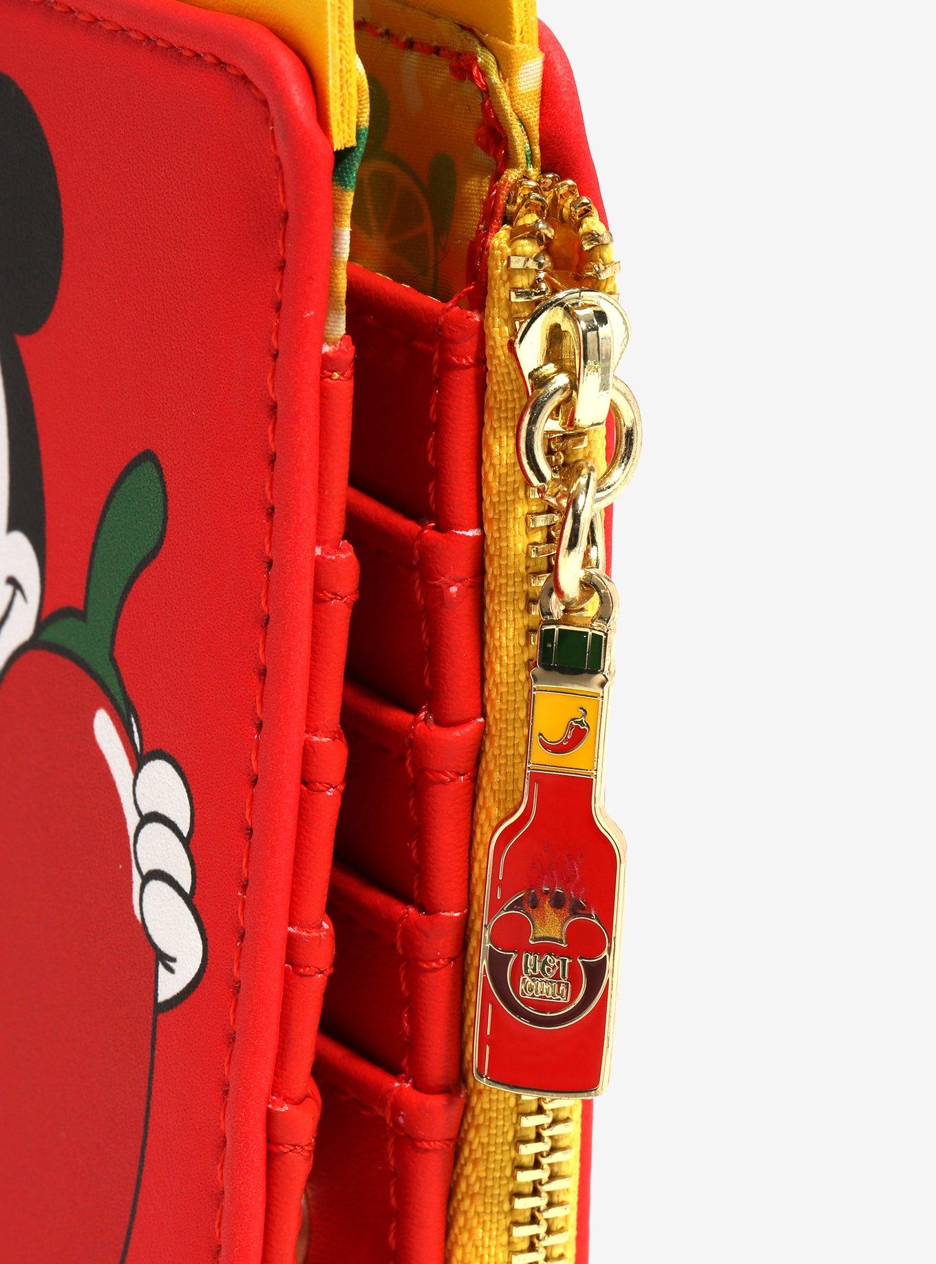 Loungefly Disney Mickey Mouse Hot Sauce Figural Wallet, , alternate