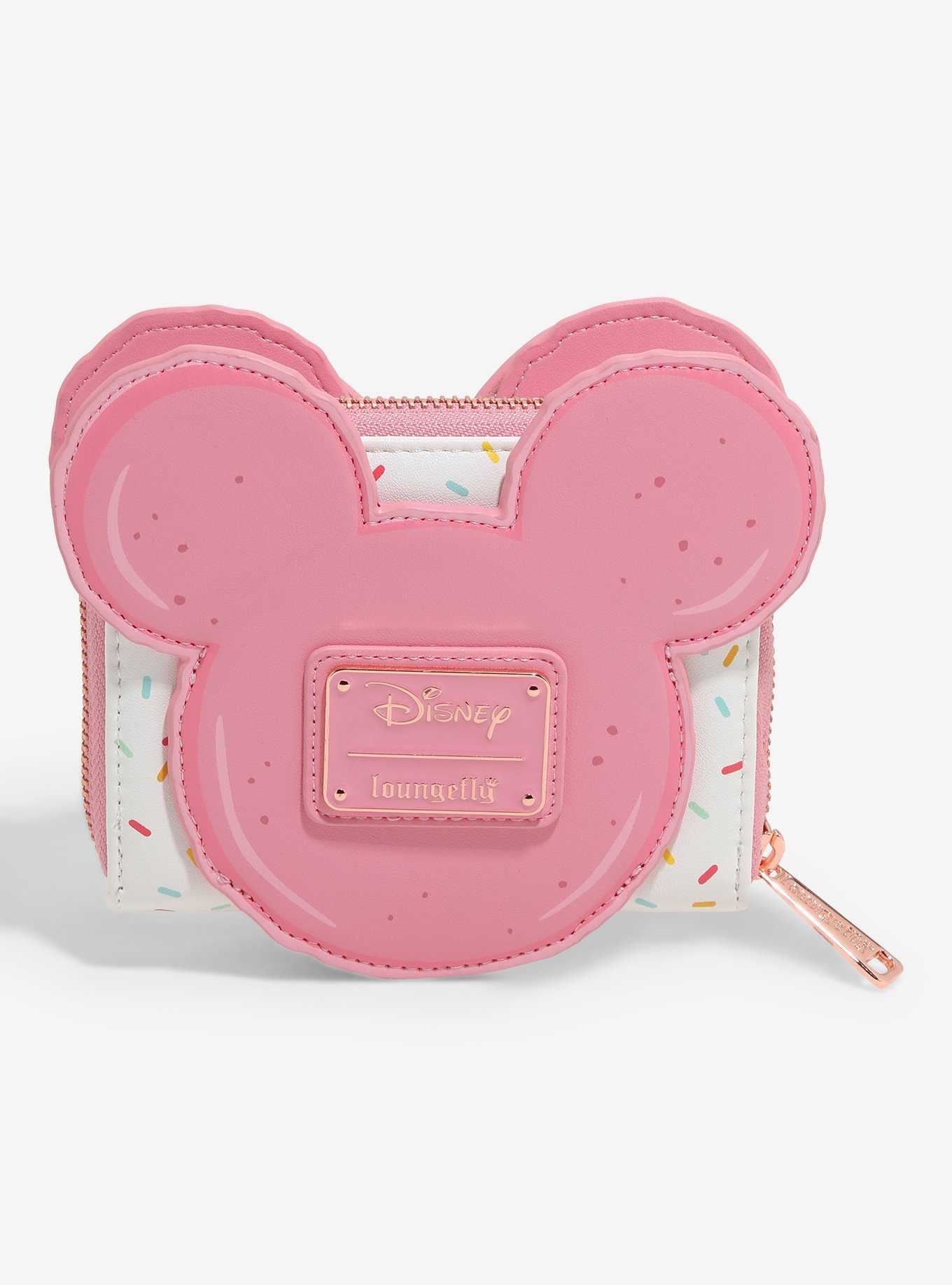 Loungefly Disney Minnie Mouse Macaron Sprinkle Small Zip Wallet, , hi-res