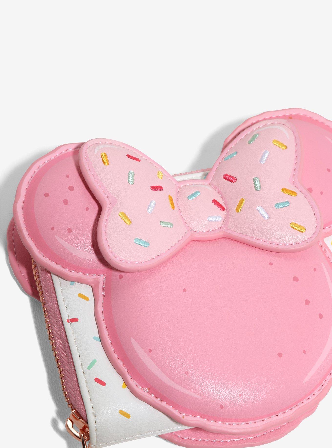 Loungefly Disney Minnie Mouse Macaron Sprinkle Small Zip Wallet, , alternate
