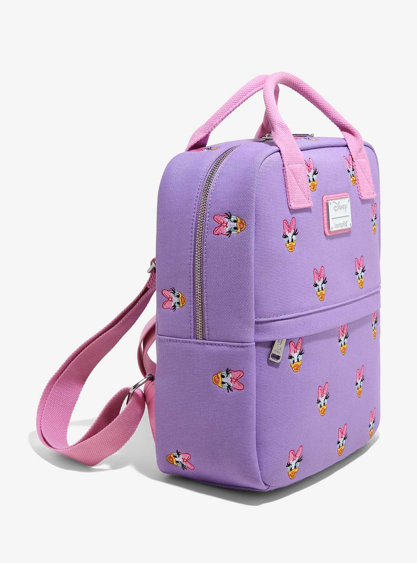 Loungefly Disney Daisy Duck Allover Print Mini Backpack, , hi-res