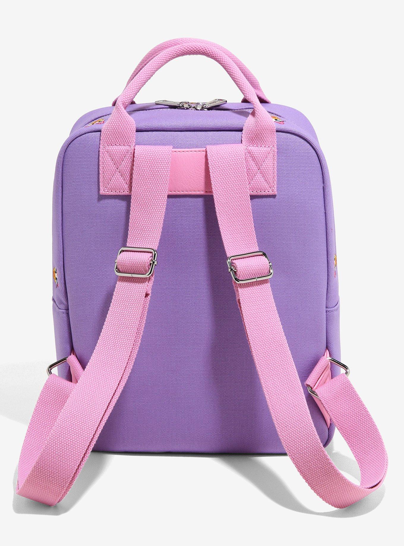 Loungefly Disney Daisy Duck Allover Print Mini Backpack, , alternate