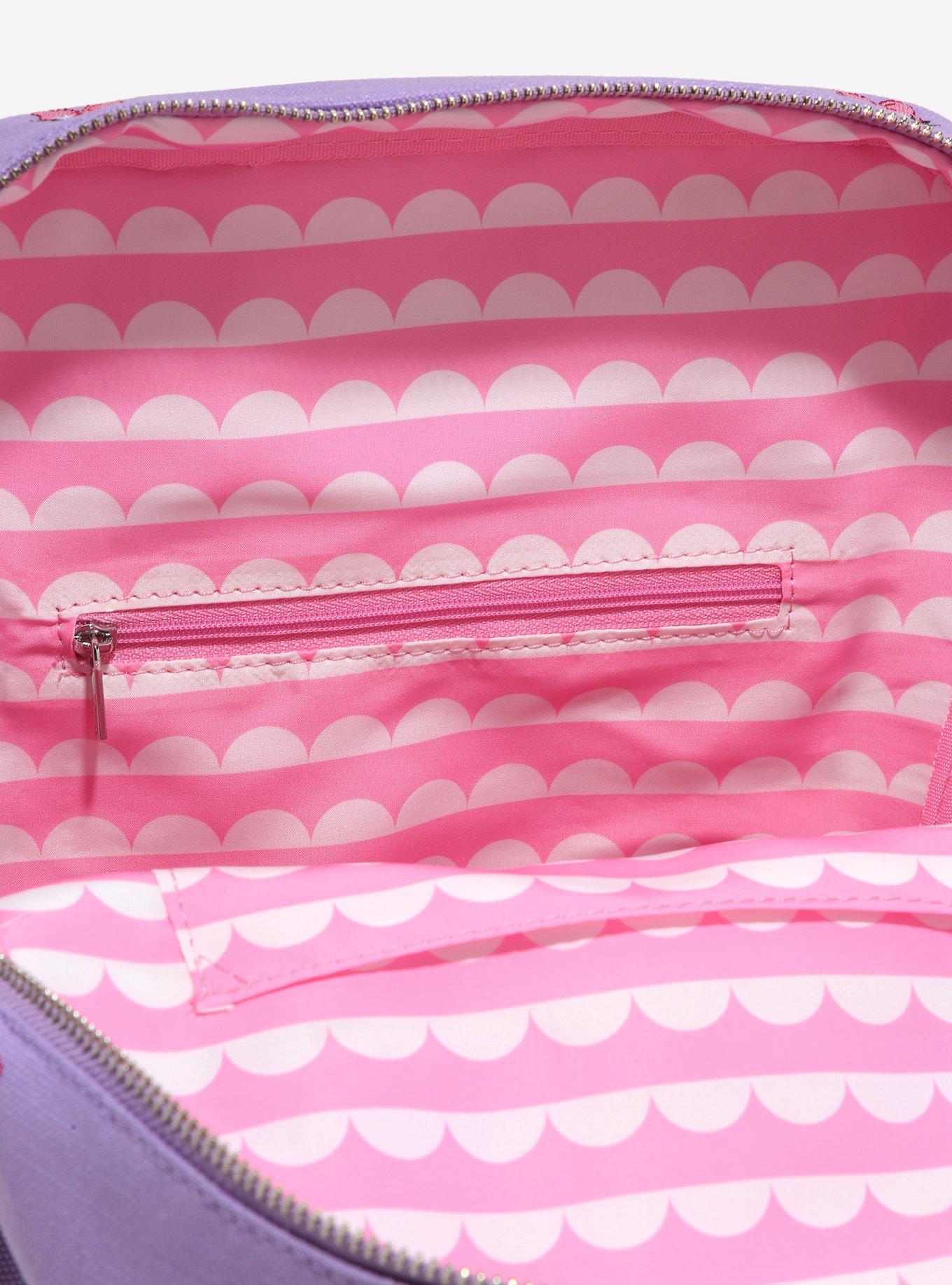 Loungefly Disney Daisy Duck Allover Print Mini Backpack, , alternate