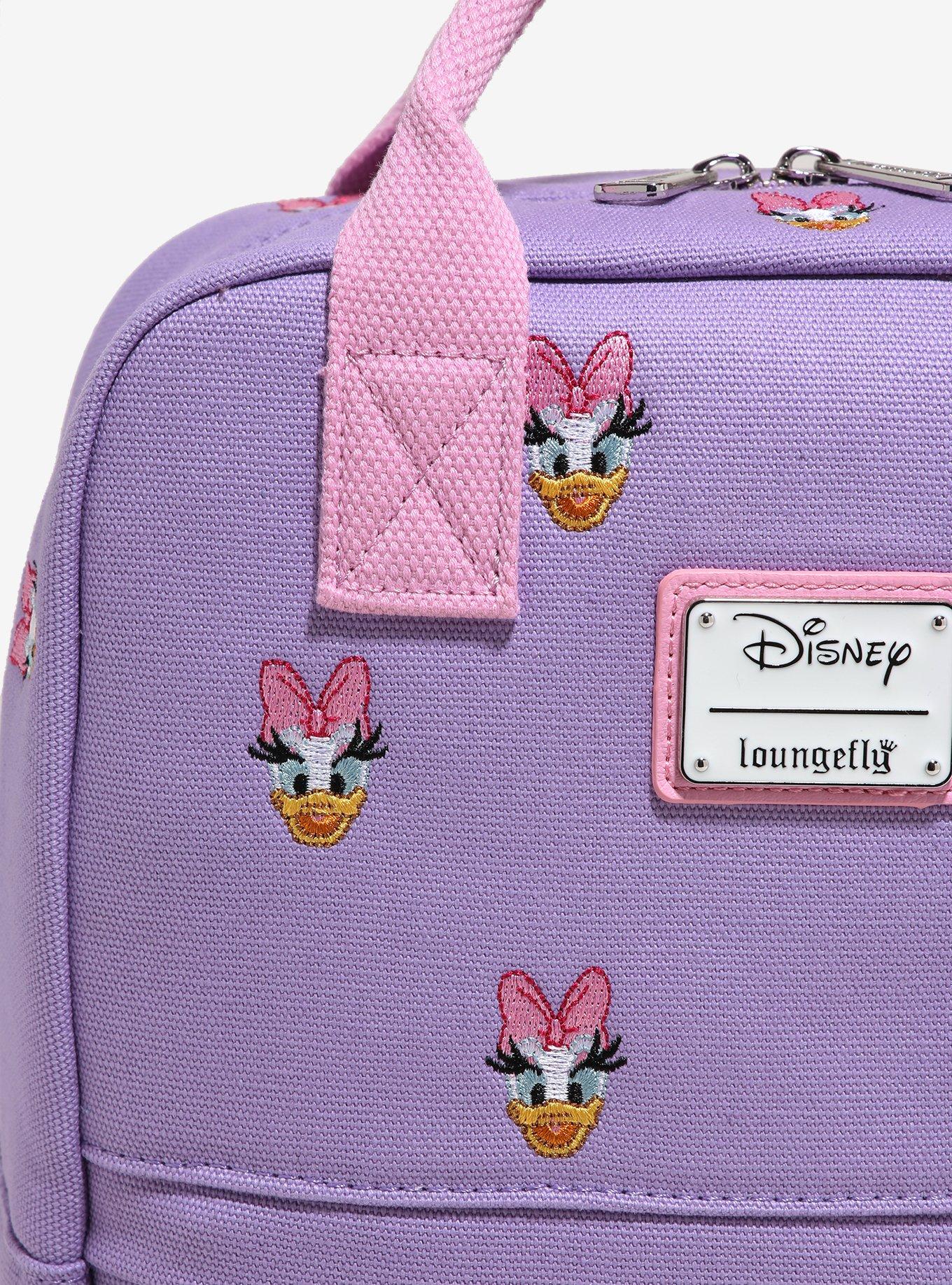 Loungefly Disney Daisy Duck Allover Print Mini Backpack