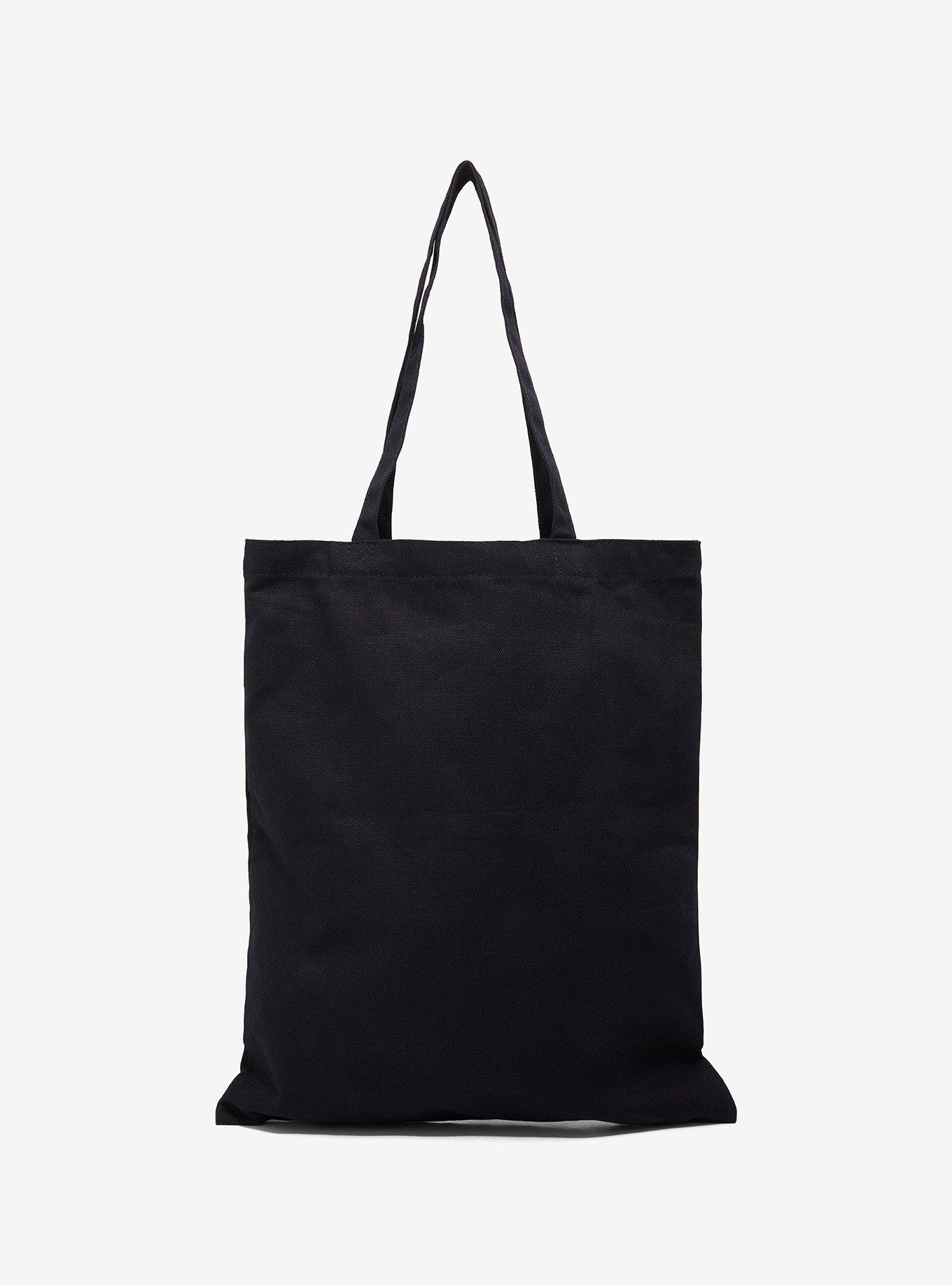 Cozy Ghost Fall Canvas Tote Bag, , alternate
