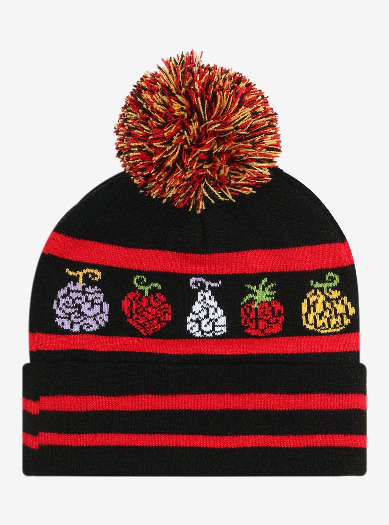 One Piece Devil Fruits Pom Beanie, , hi-res