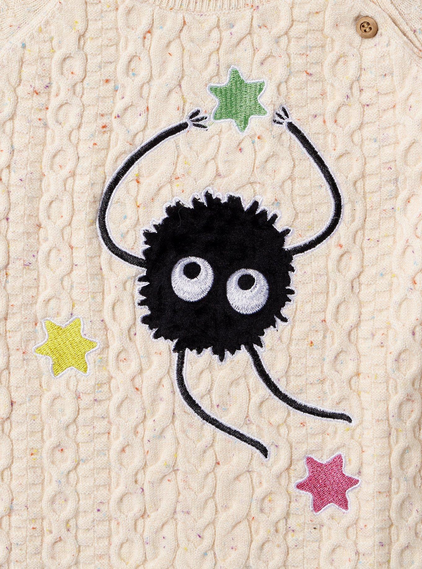 Studio Ghibli Spirited Away Soot Sprites Confetti Knit Infant One-Piece, , hi-res