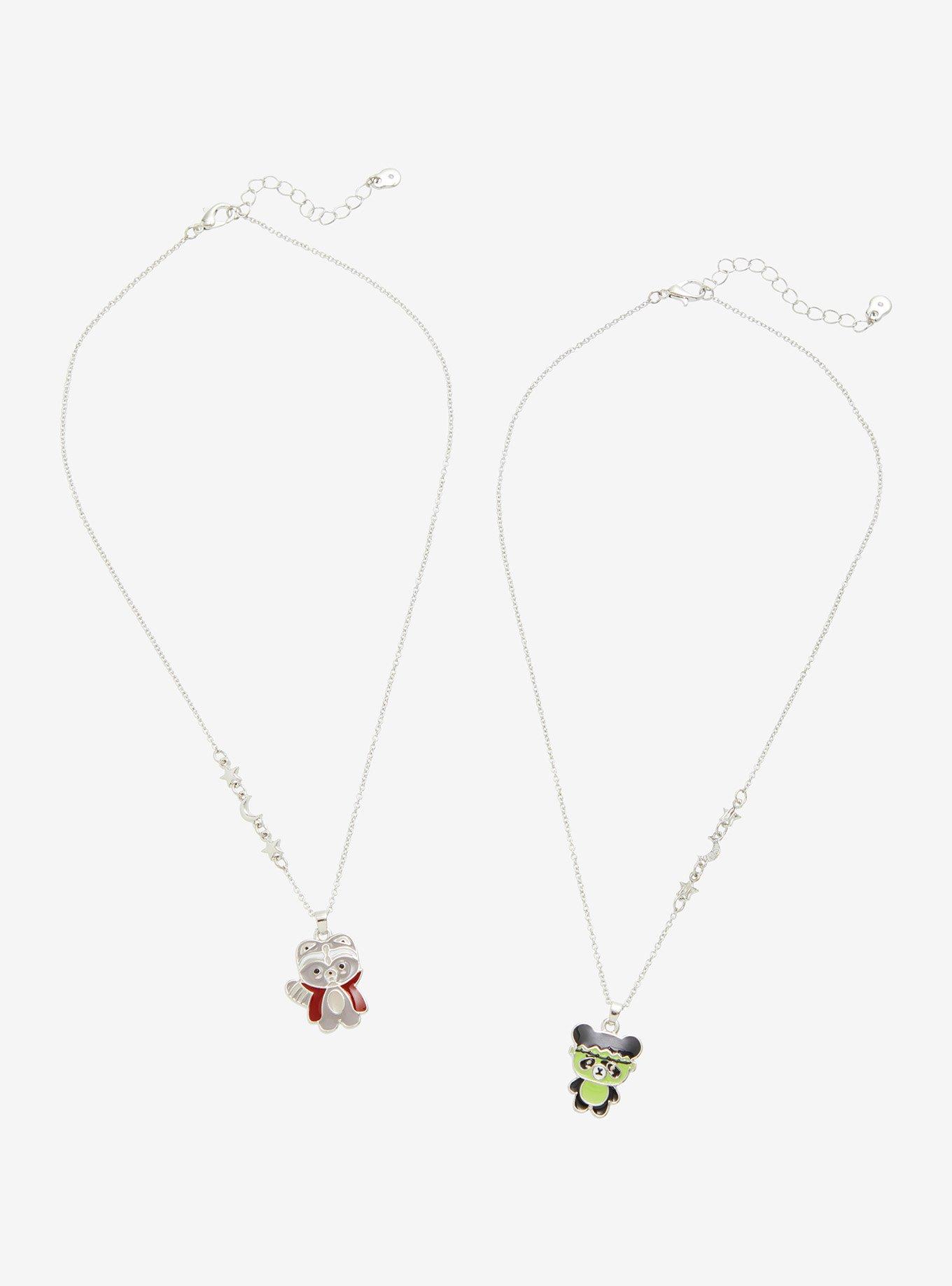 Sweet Society Monster Critter Best Friend Necklace Set, , hi-res