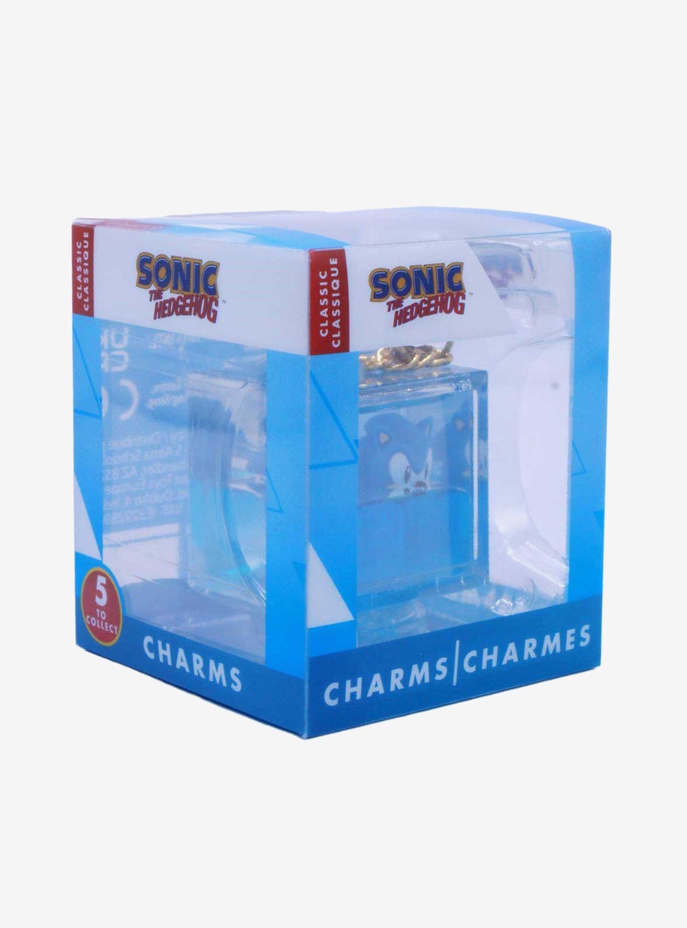 Sonic The Hedgehog Cube Liquid Key Chain, , alternate