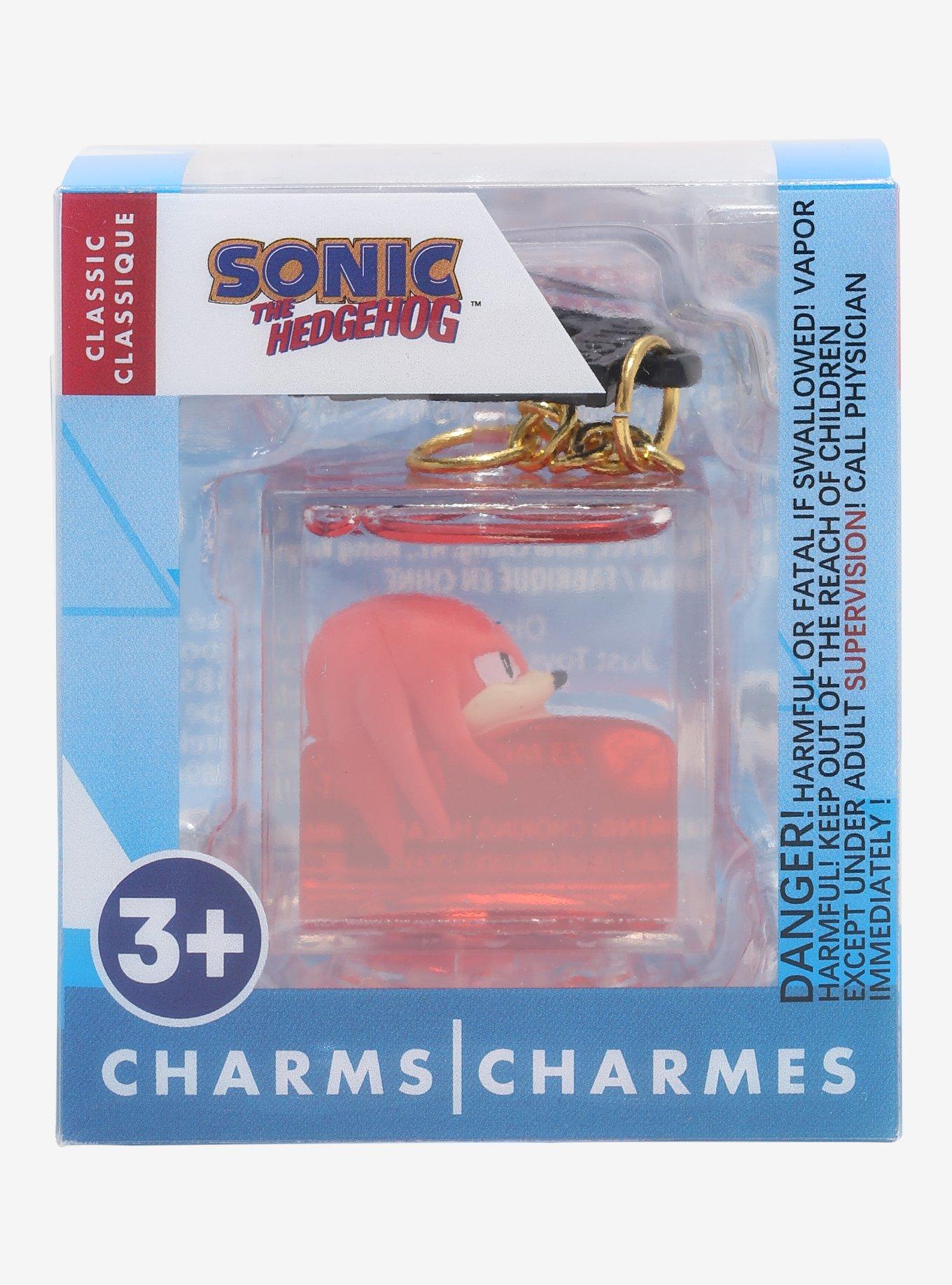 Sonic The Hedgehog Knuckles Liquid Key Chain