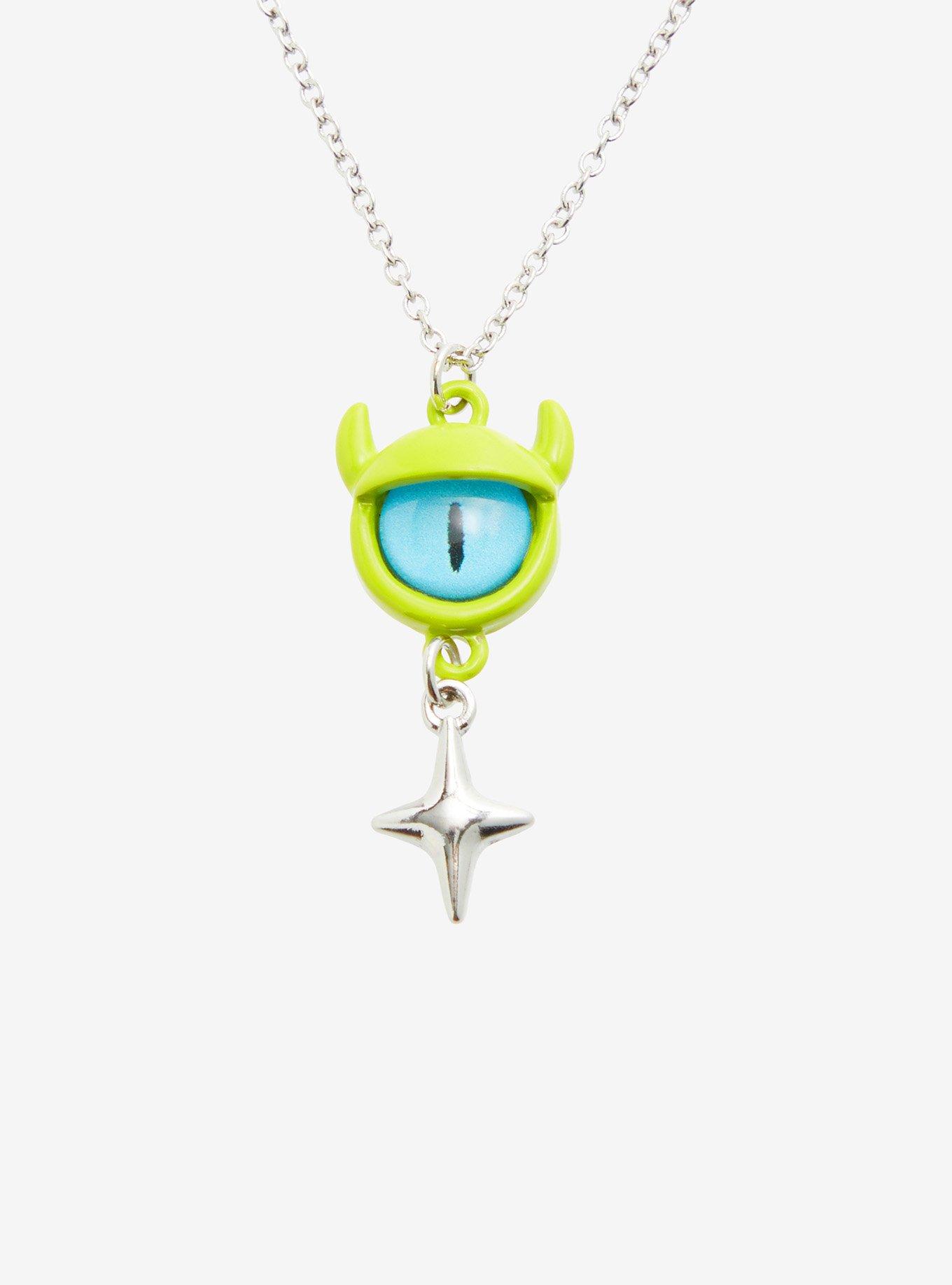 Social Collision Monster Eye Star Best Friend Necklace Set, , alternate