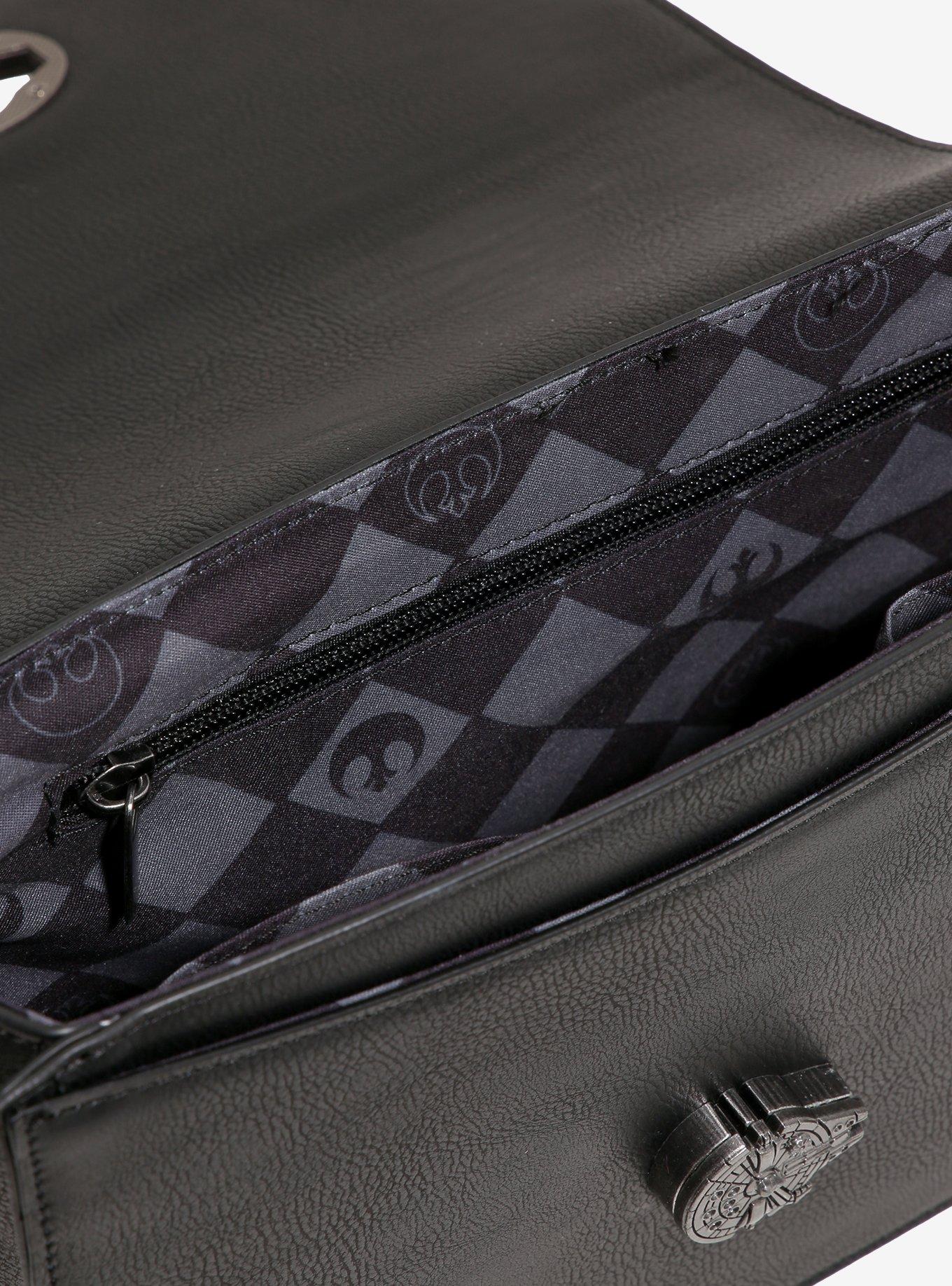 Our Universe Star Wars Millenium Falcon Turn Lock Crossbody Bag - BoxLunch Exclusive