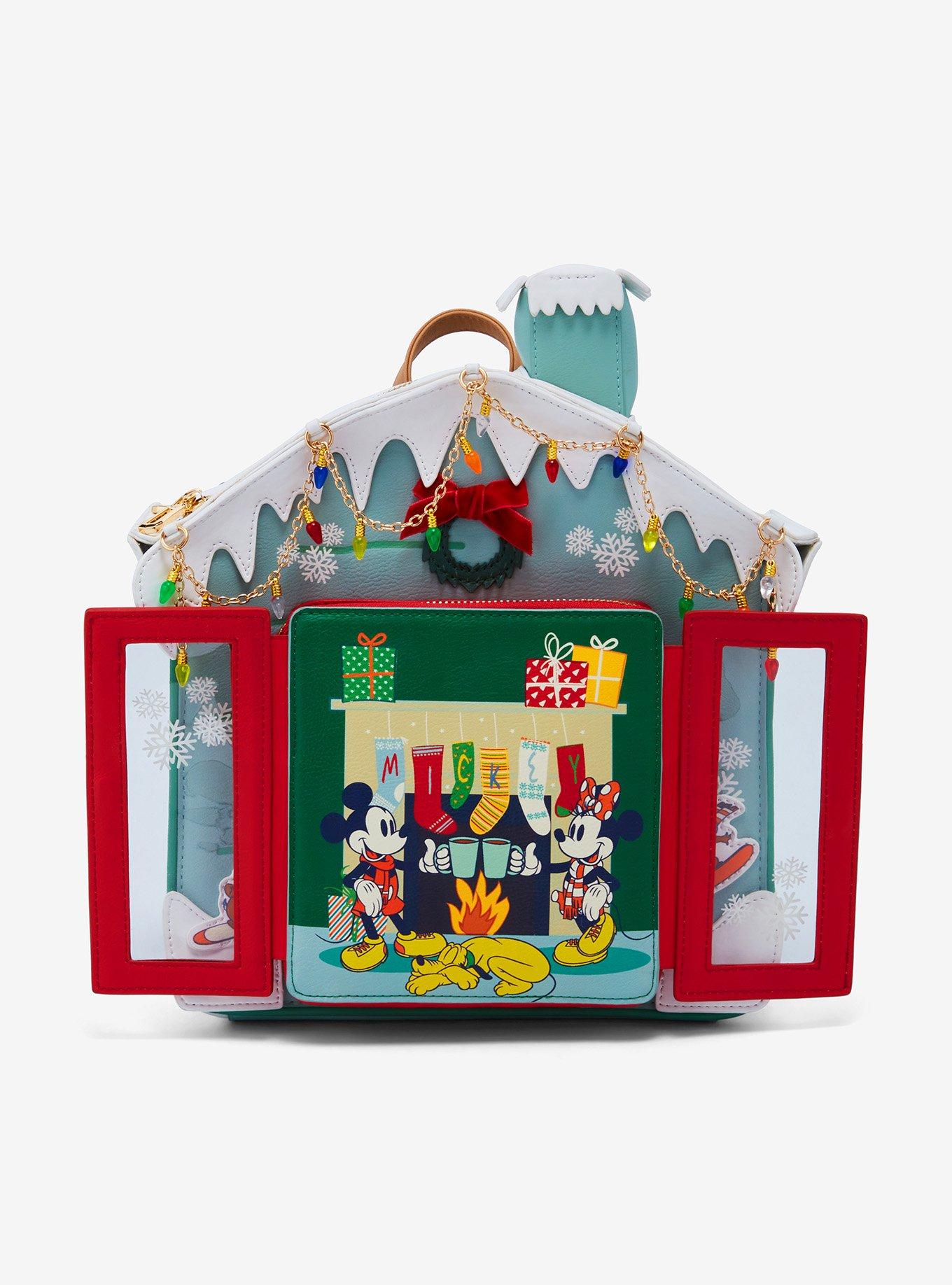 Disney Mickey Mouse and Friends Ski House Figural Mini Backpack - BoxLunch Exclusive, , hi-res