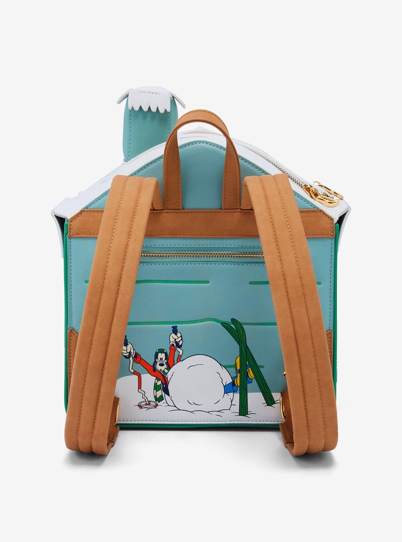 Disney Mickey Mouse and Friends Ski House Figural Mini Backpack - BoxLunch Exclusive, , alternate