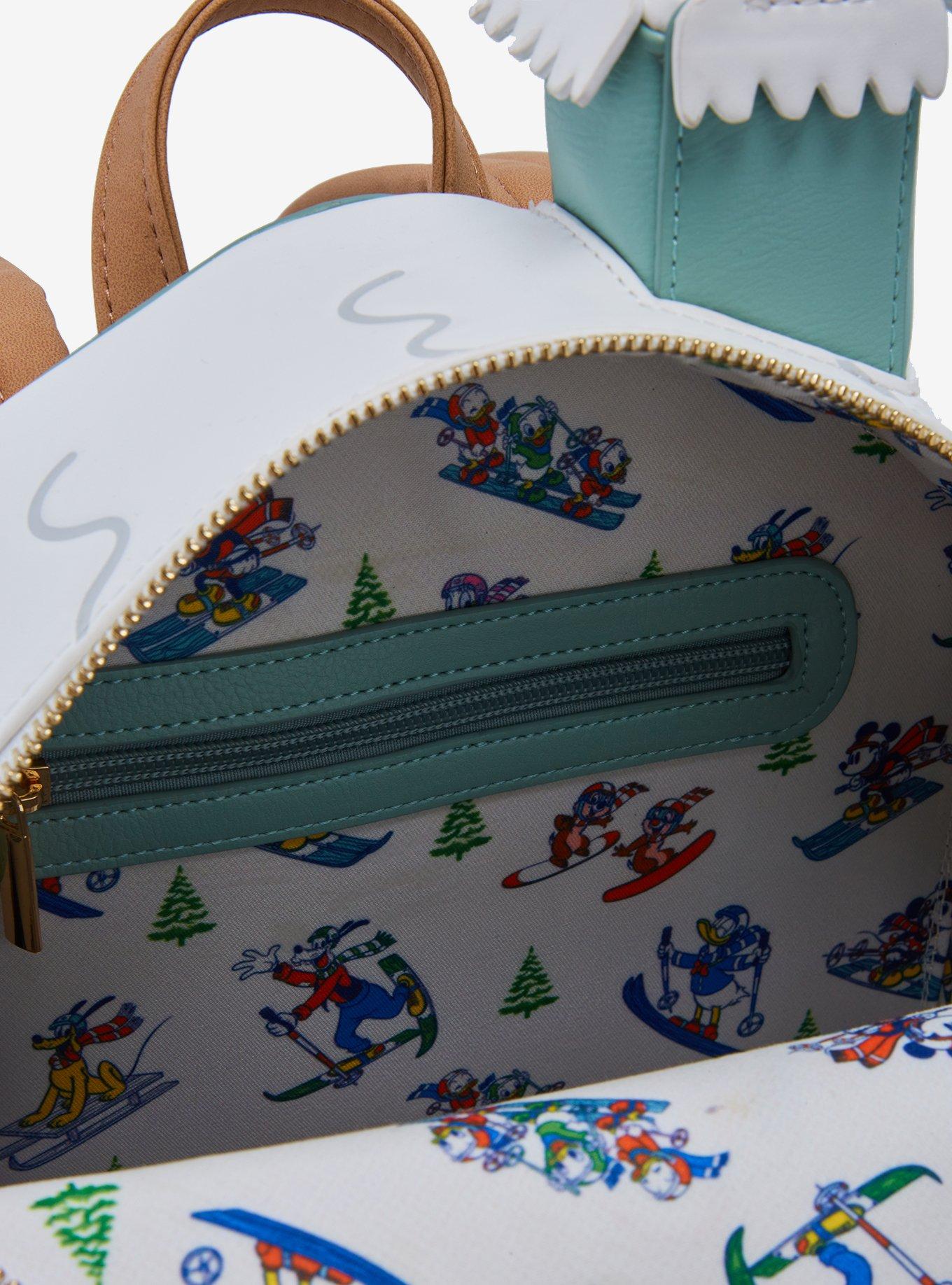 Disney Mickey Mouse and Friends Ski House Figural Mini Backpack - BoxLunch Exclusive, , alternate