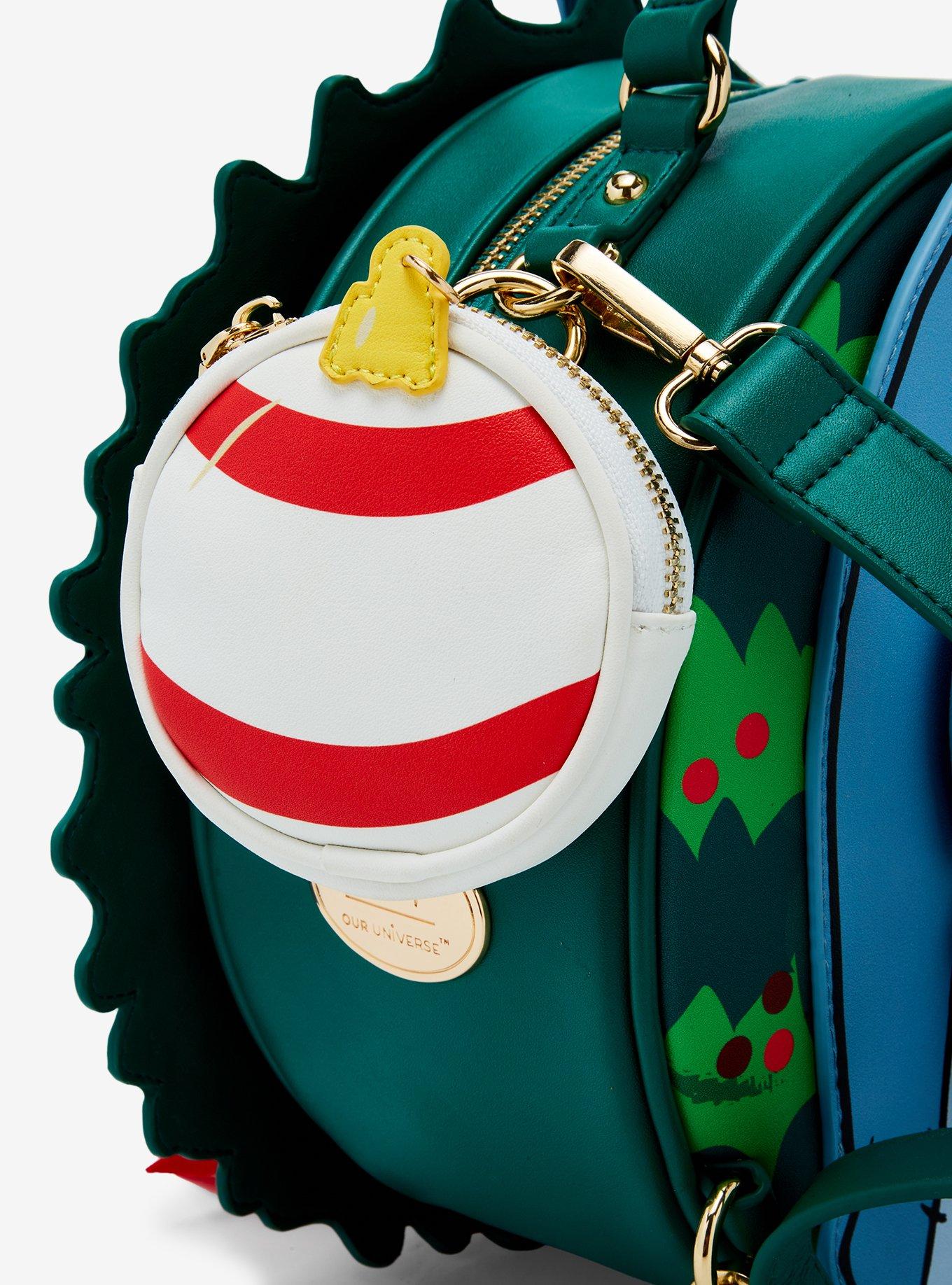 Our Universe Disney Winnie the Pooh Eeyore Holiday Wreath Convertible Light-Up Backpack &mdash; BoxLunch Exclusive, , alternate