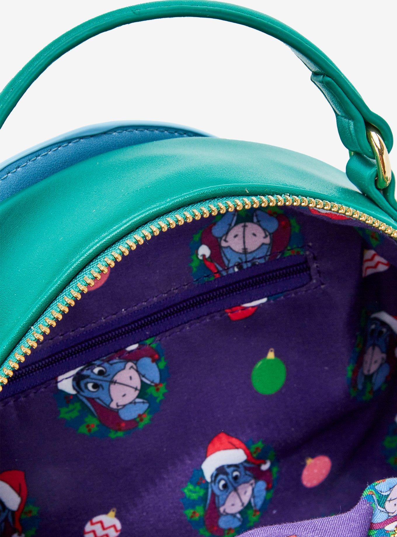 Our Universe Disney Winnie the Pooh Eeyore Holiday Wreath Convertible Light-Up Backpack &mdash; BoxLunch Exclusive, , alternate