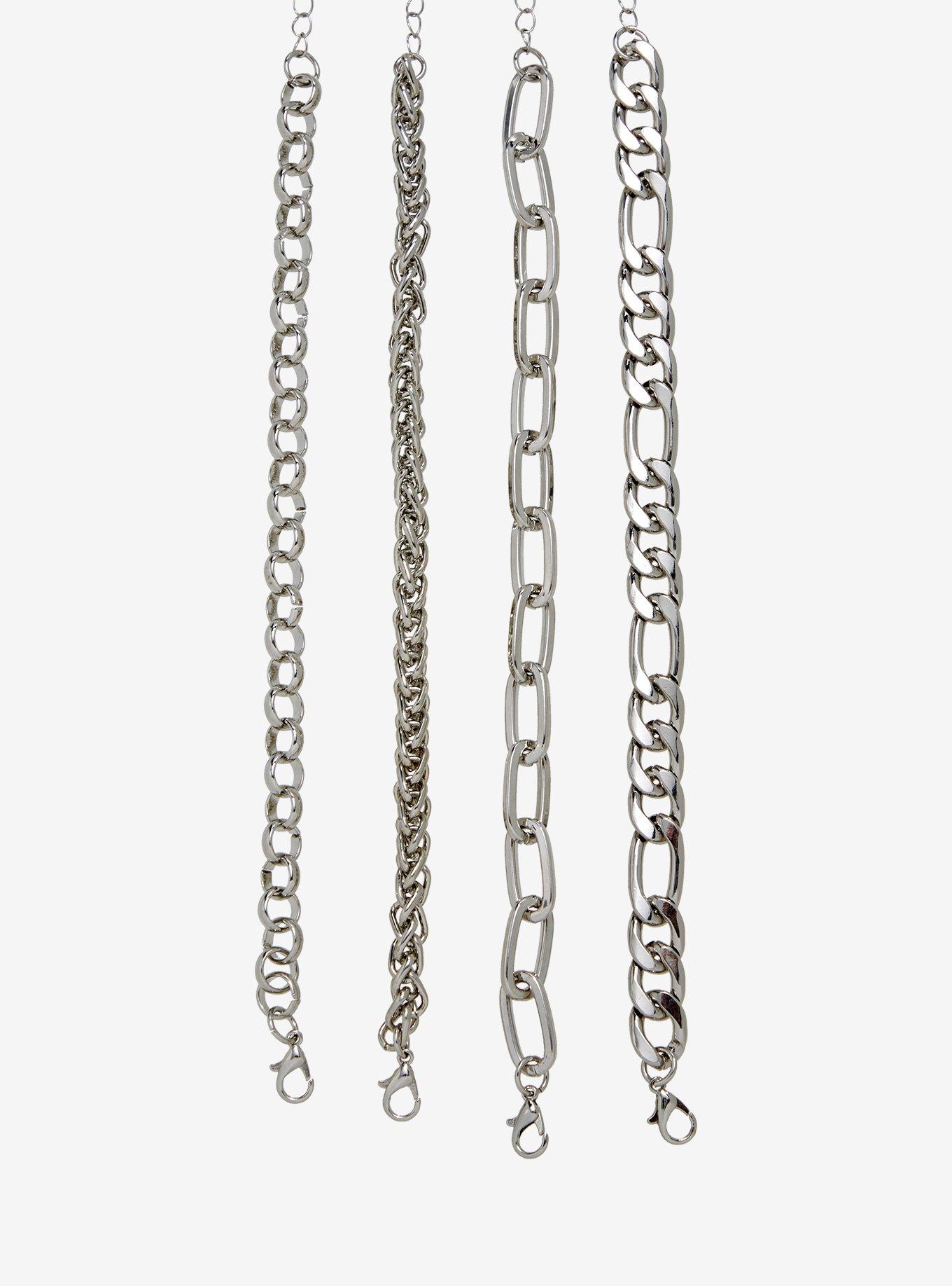 Social Collision Chain Bracelet Set, , alternate