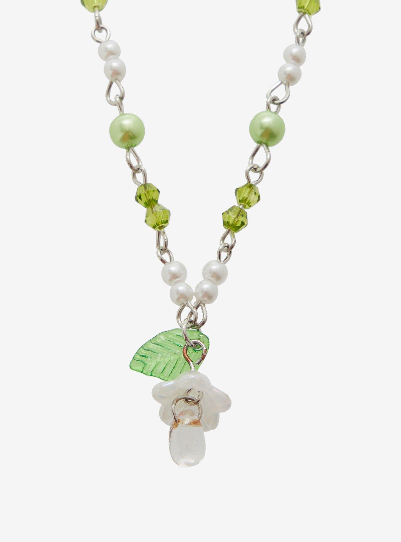 Thorn & Fable Butterfly Flower Layered Necklace, , alternate