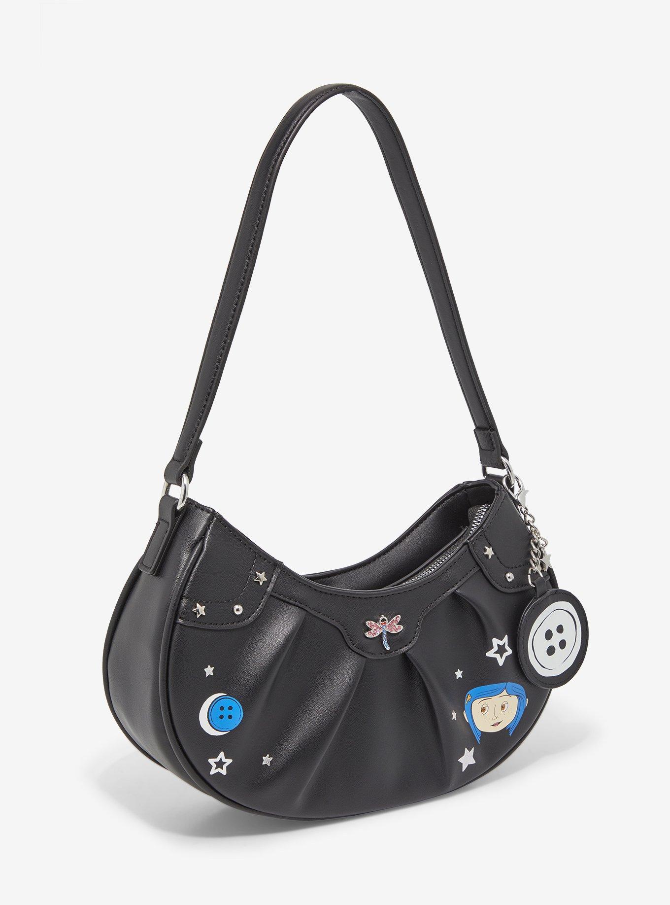 Coraline Key Chain Glow-In-The-Dark Shoulder Bag, , hi-res