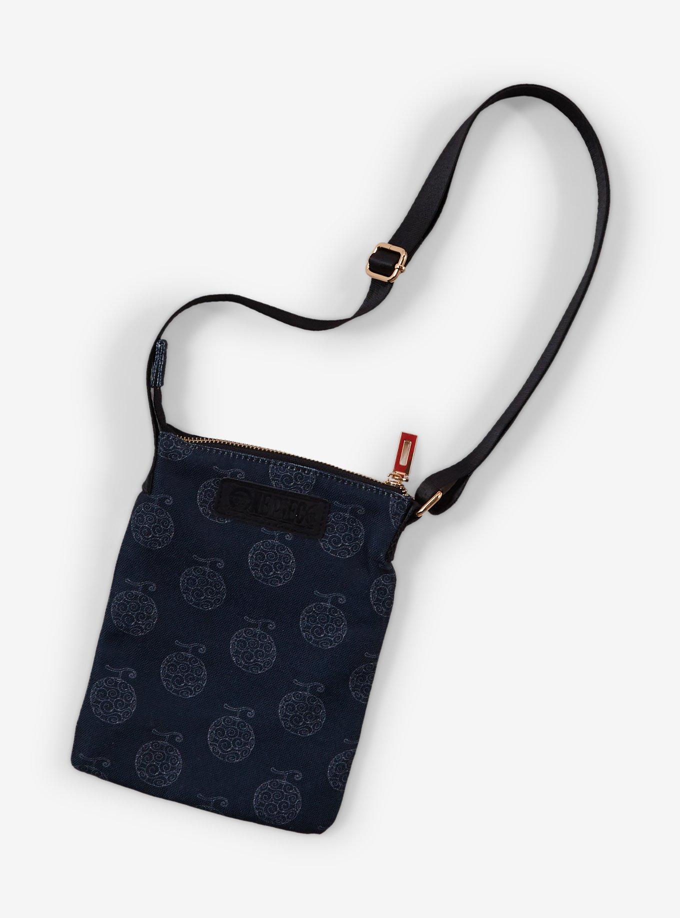 One Piece Luffy Wanted Sign Passport Crossbody Bag, , hi-res