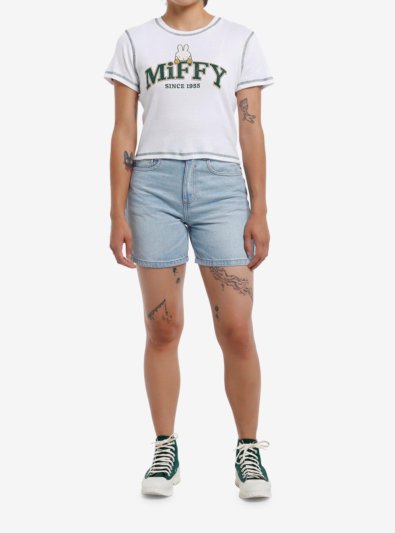 Miffy Varsity Contrast Stitch Girls Baby T-Shirt, , hi-res