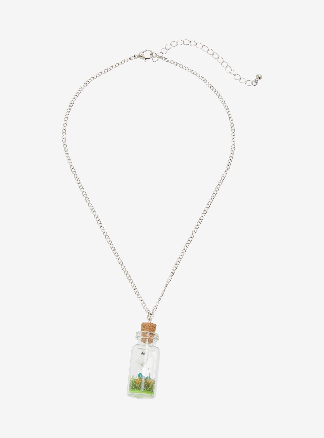 Ghost Pumpkin Bottle Necklace, , alternate