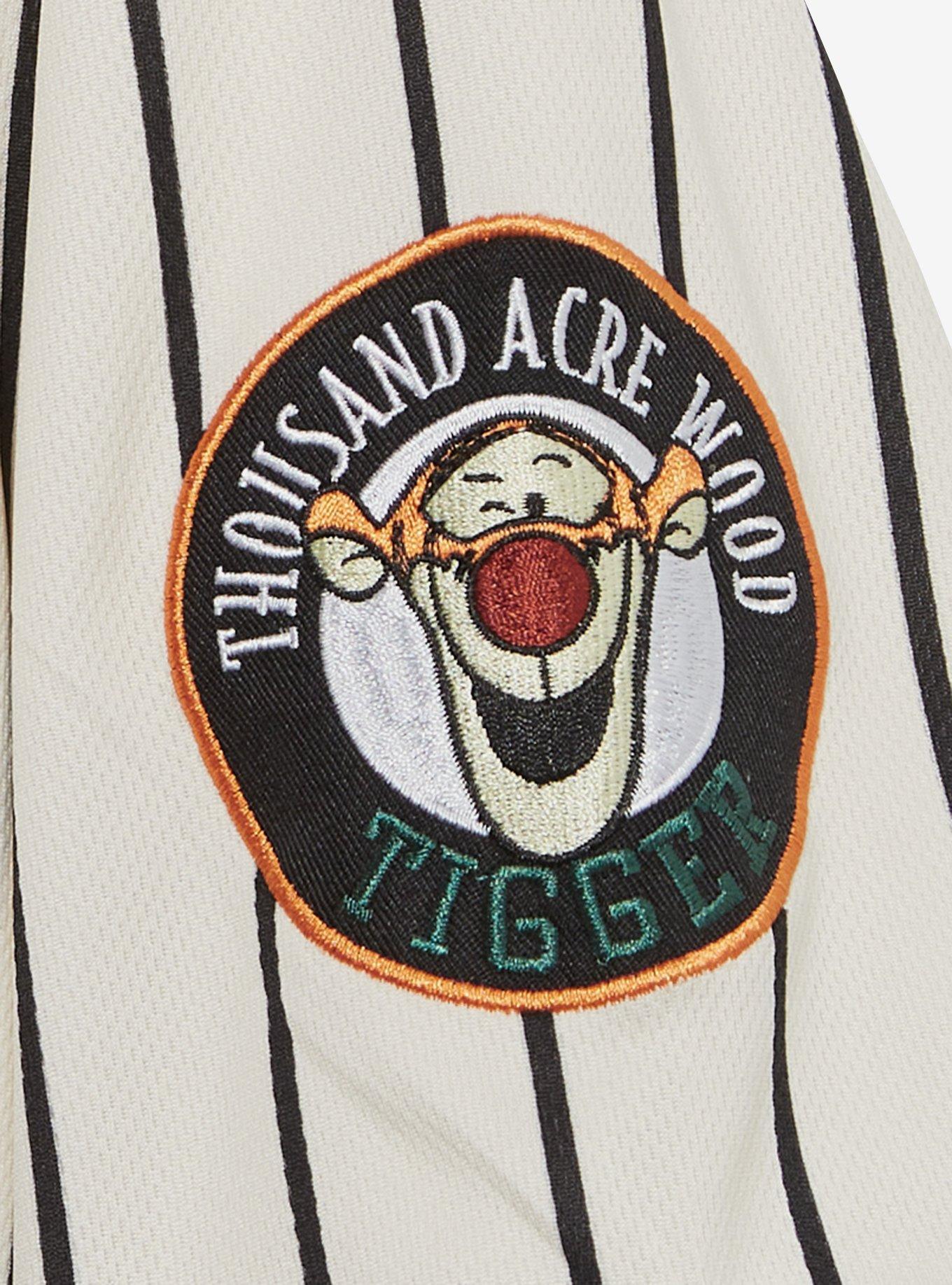 Disney Winnie the Pooh Tigger Striped Baseball Jersey - BoxLunch Exclusive, STRIPE -BLACK, alternate