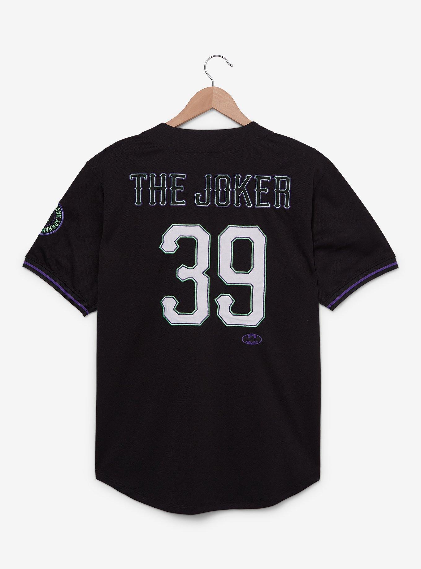 DC Comics Batman The Joker Gotham City Baseball Jersey