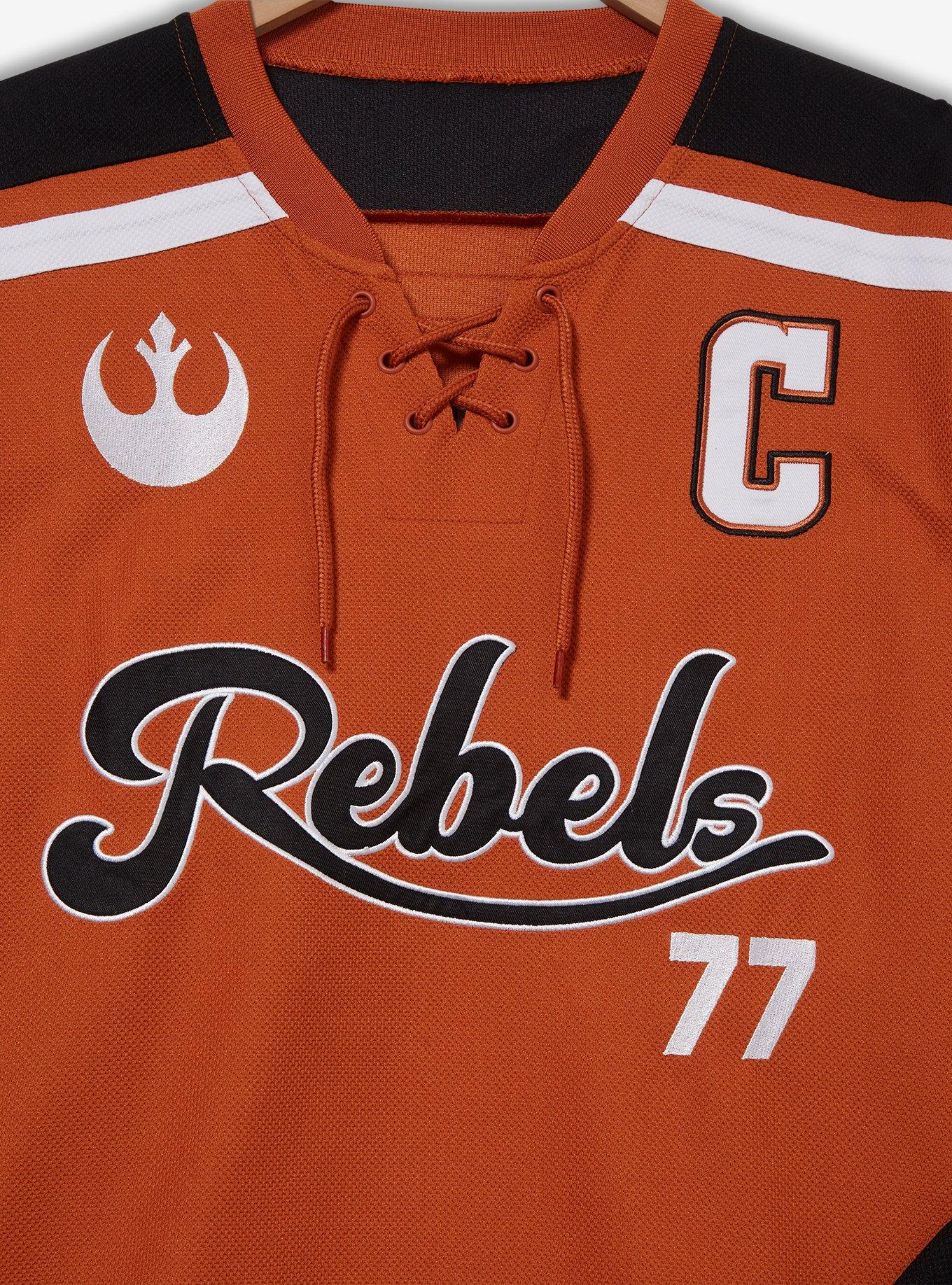 Star Wars Rebels Hockey Jersey - BoxLunch Exclusive, ORANGE, alternate