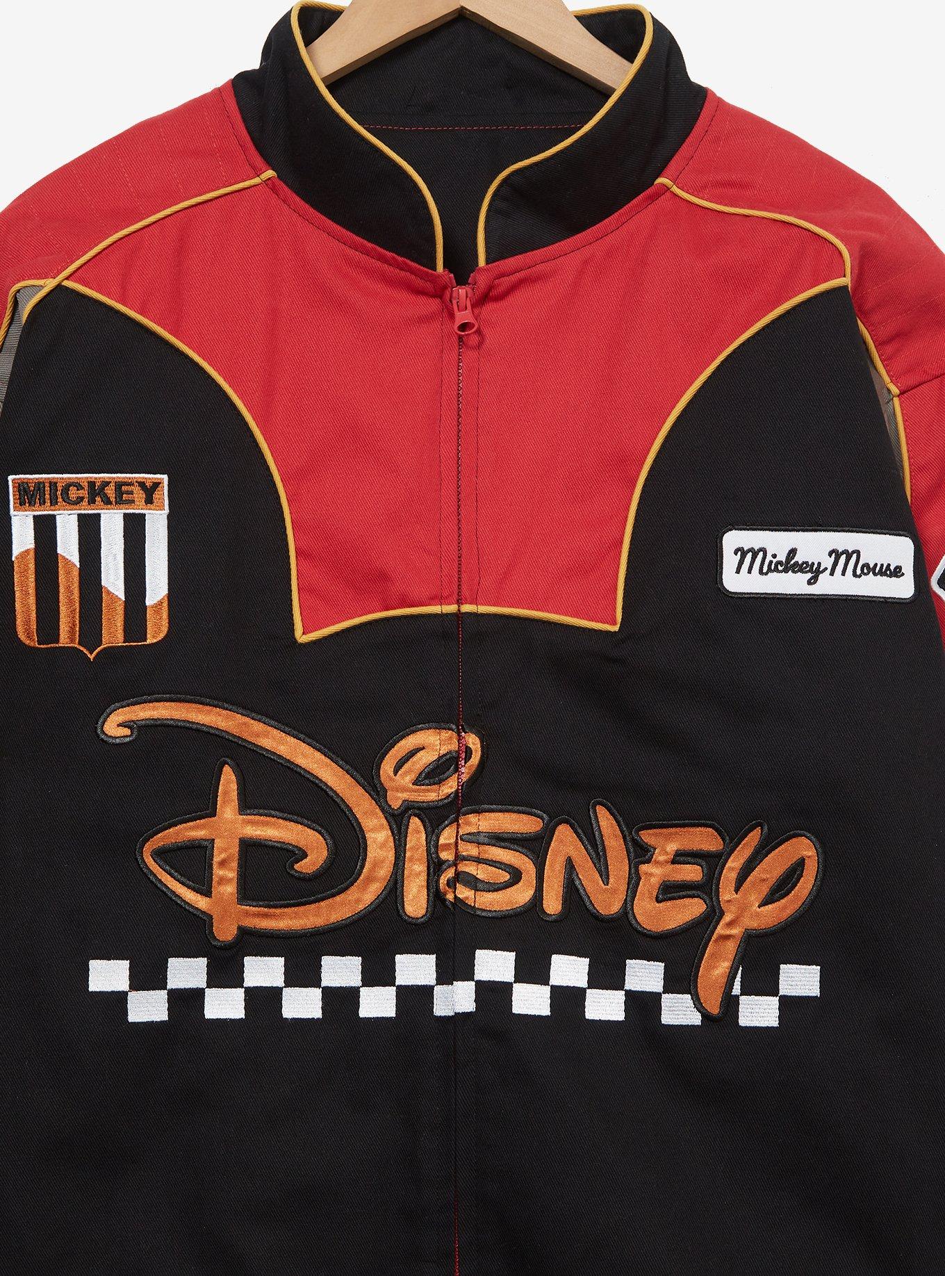 Disney Mickey Mouse Racing Jacket - BoxLunch Exclusive, BLACK  BLACK RED, alternate