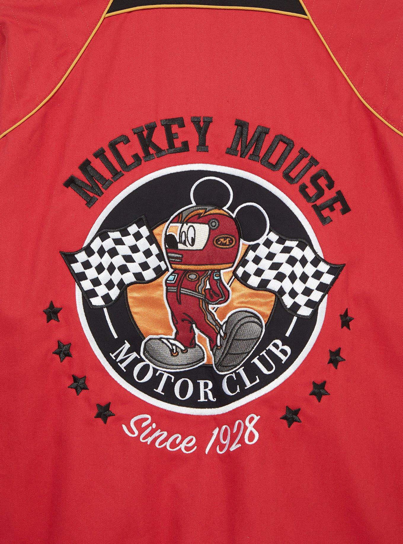 Disney Mickey Mouse Racing Jacket - BoxLunch Exclusive, BLACK  BLACK RED, alternate