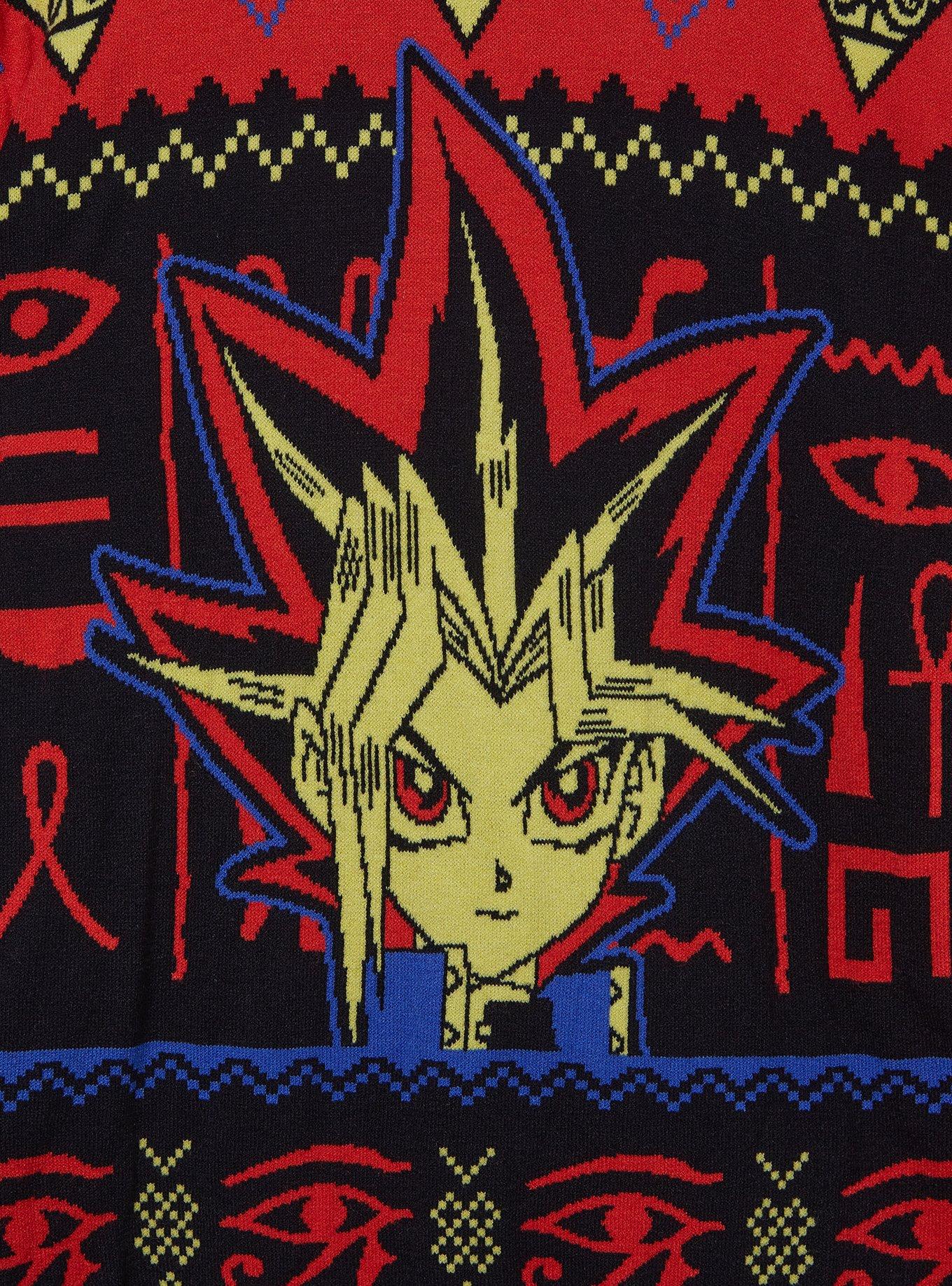 Yu-Gi-Oh! Yami Yugi Patterned Holiday Sweater - BoxLunch Exclusive, , hi-res