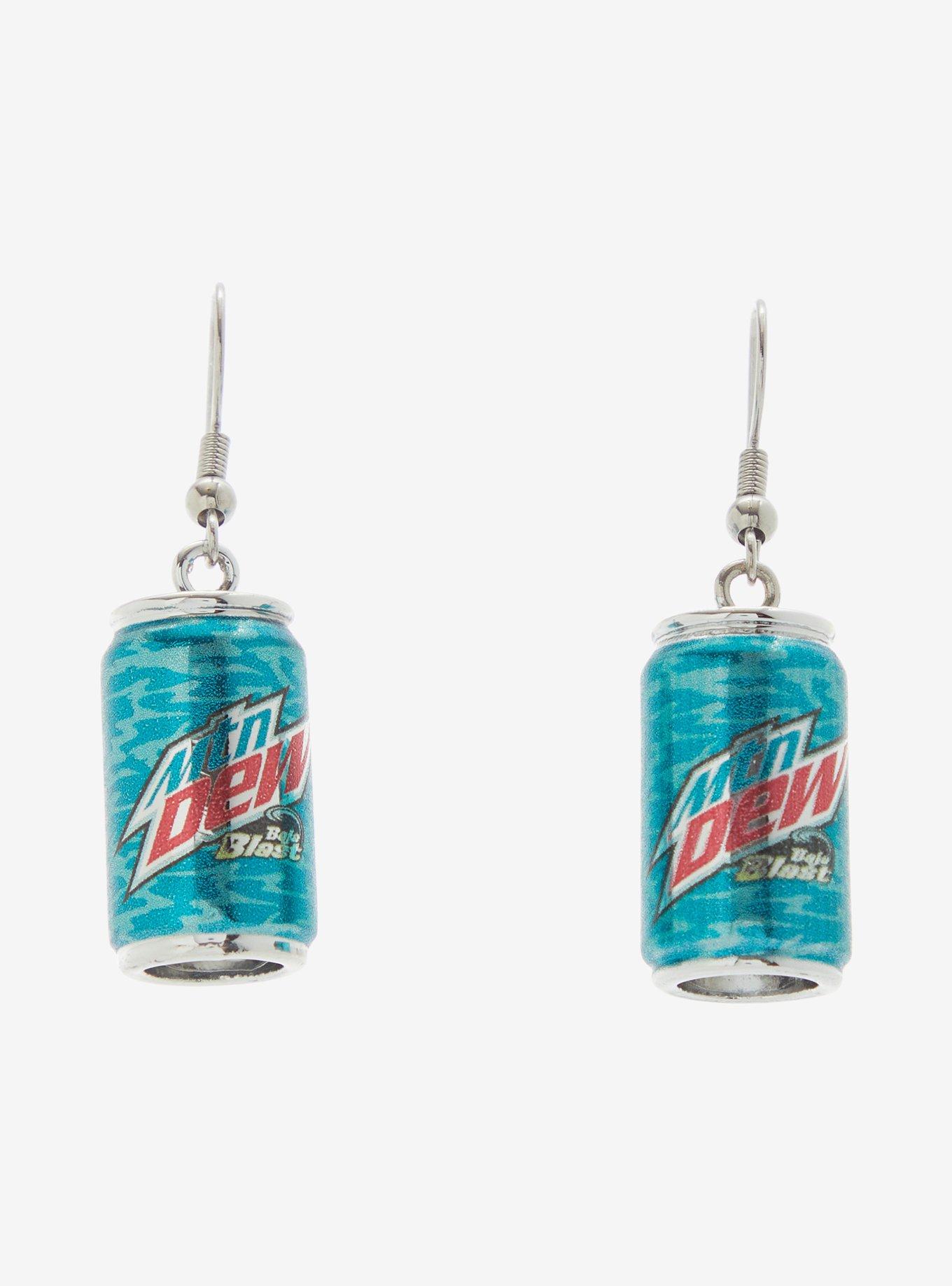 Mountain Drew Baja Blast Soda Can Drop Earrings, , alternate