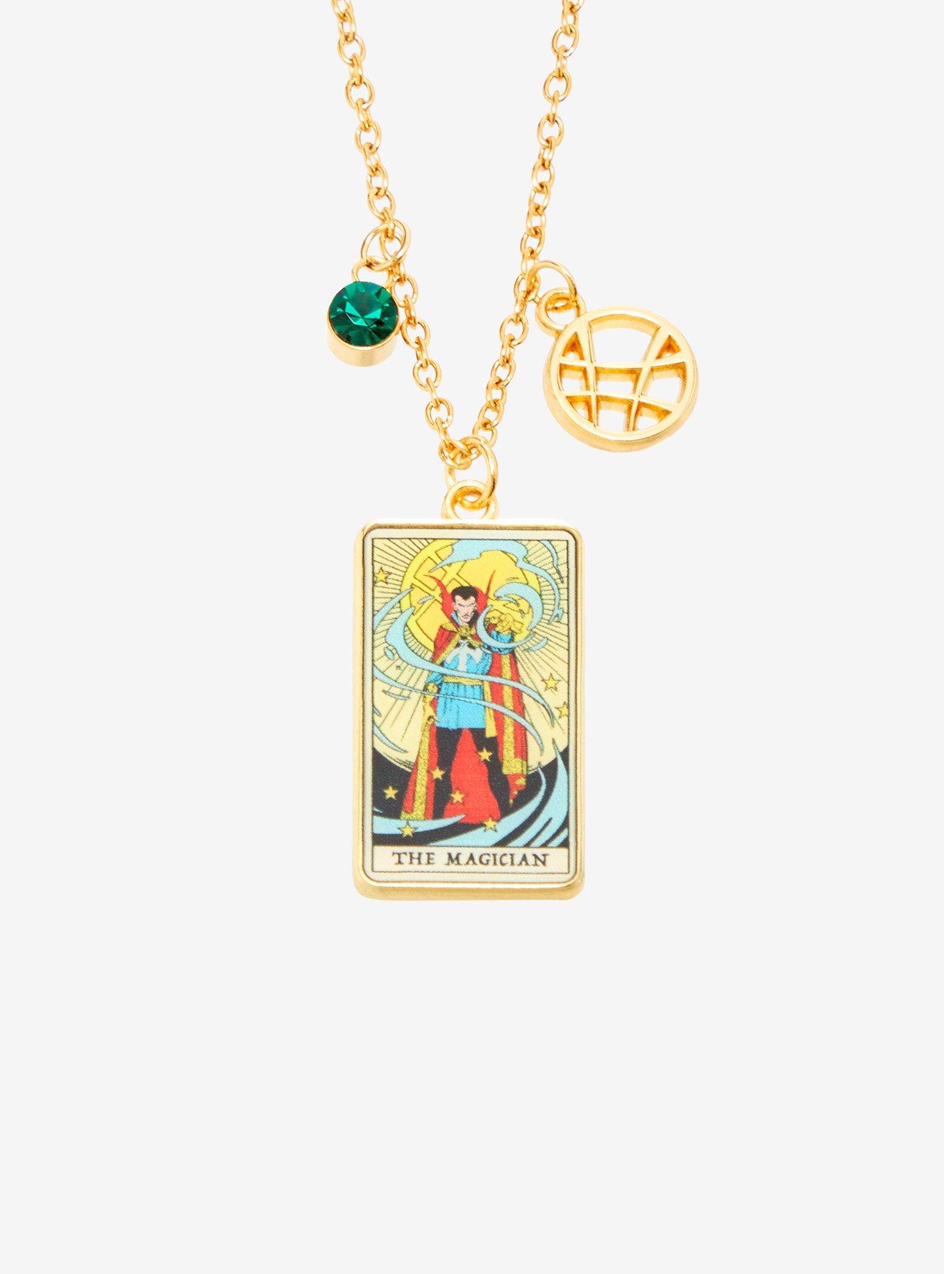 Marvel Strange Tales Scarlet Witch & Doctor Strange Best Friend Necklace Set, , alternate