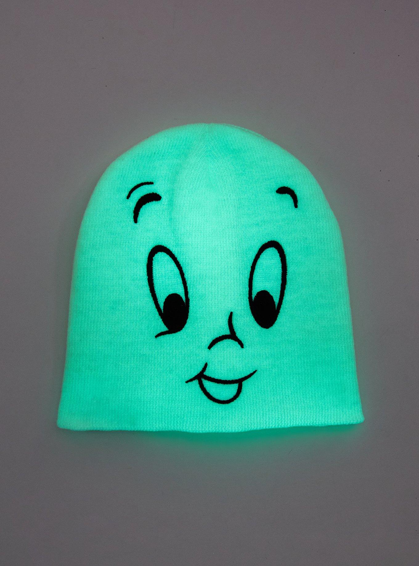 Casper The Friendly Ghost Glow-In-The-Dark Beanie, , hi-res