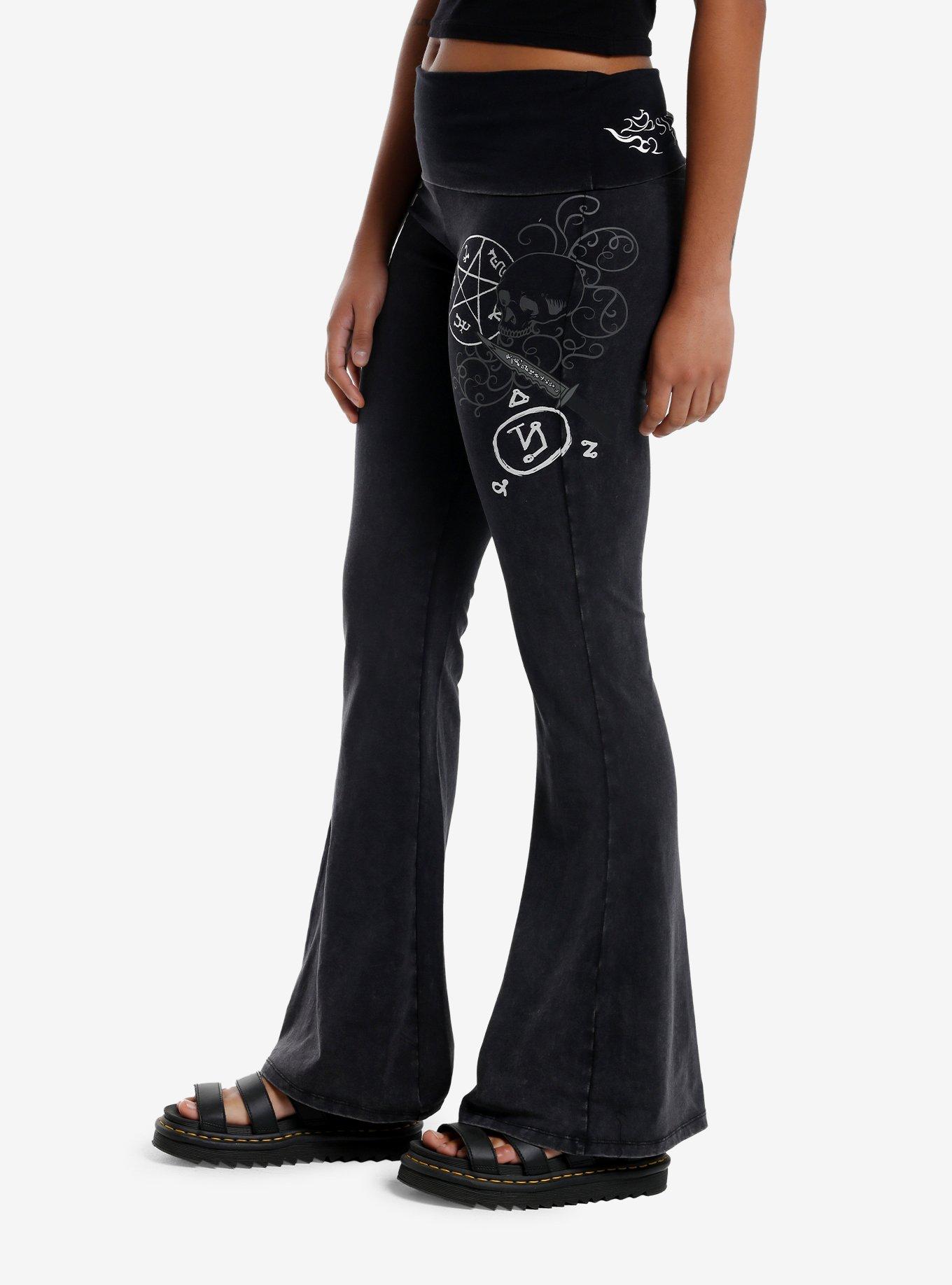 Supernatural Flare Leg Girls Lounge Leggings, , hi-res