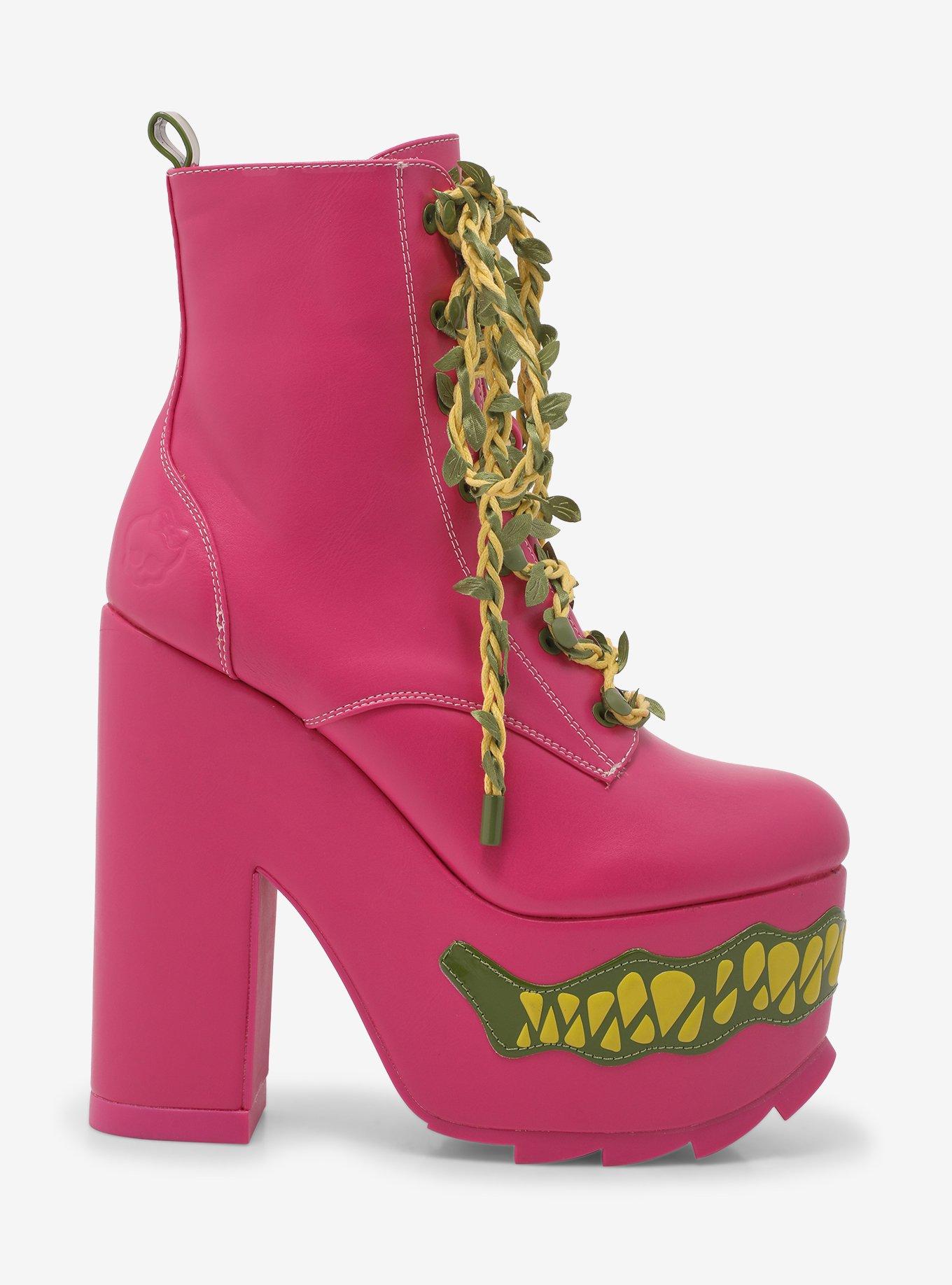 Monster High X YRU Venus McFlytrap Platform Boots, MULTI, alternate