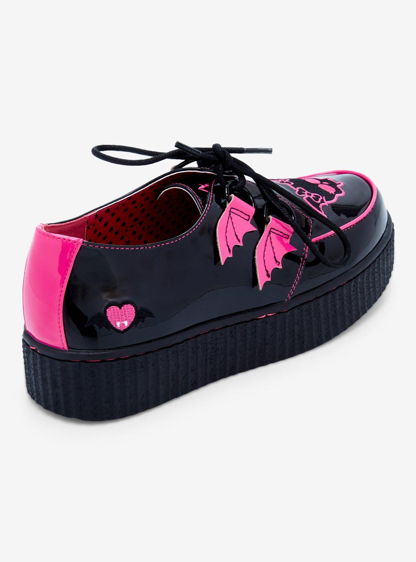 Monster High X YRU Draculaura Patent Creepers, MULTI, alternate