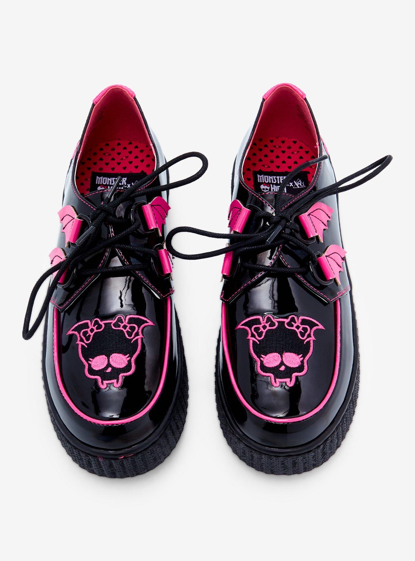 Monster High X YRU Draculaura Patent Creepers, MULTI, alternate