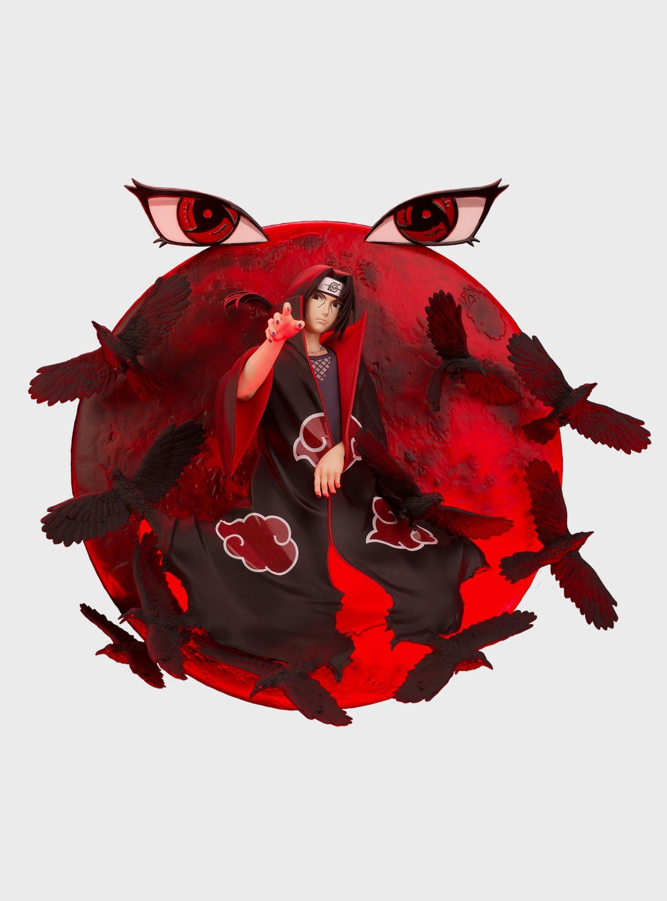 Naruto Shippuden Itachi Uchiha 1/8th Scale Wall Statue, , alternate